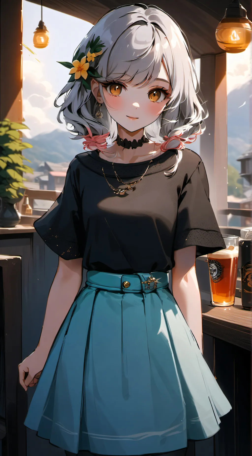 ai character: gigi background