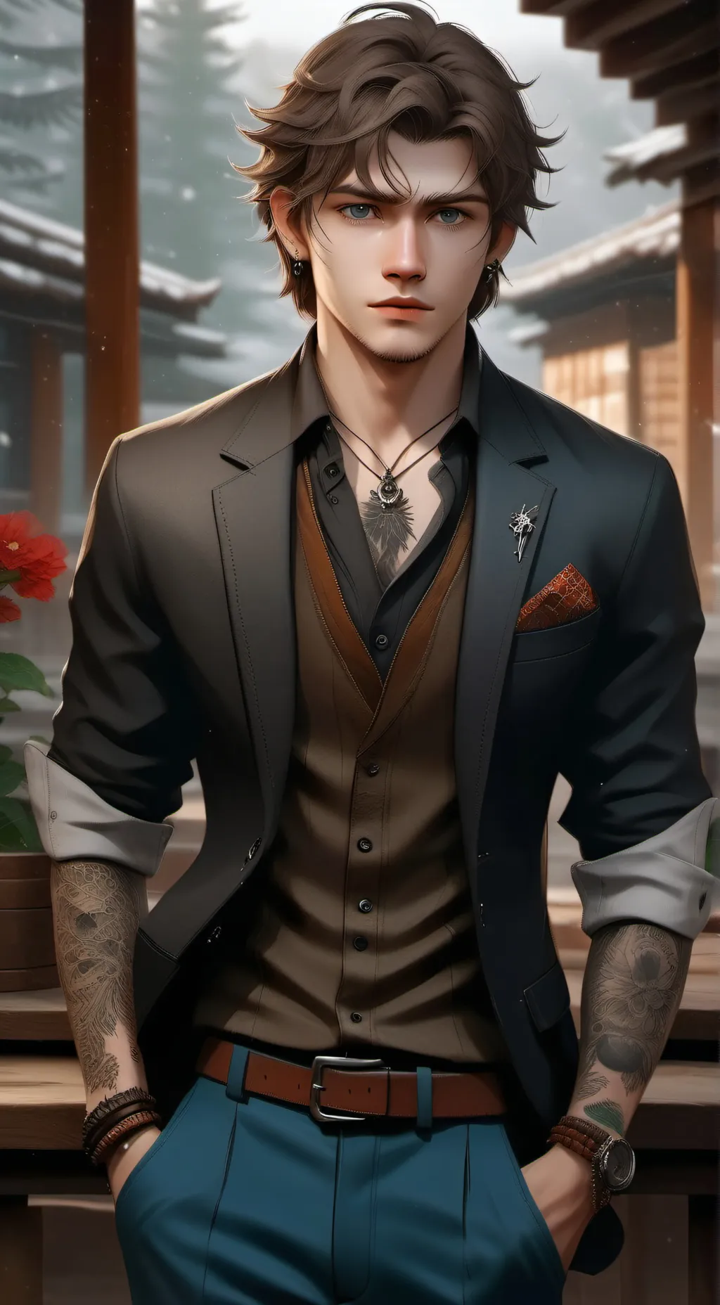 ai character: ^My Bestie Eric^ background