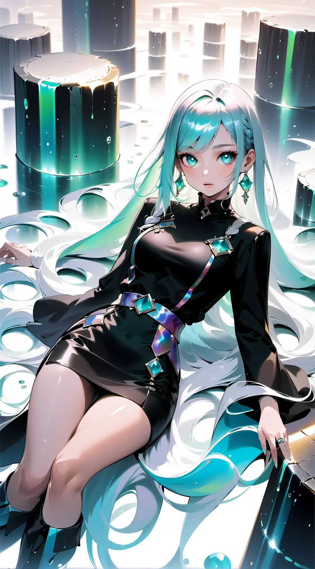 ai character: 🩵💦Raya💦🩵 background