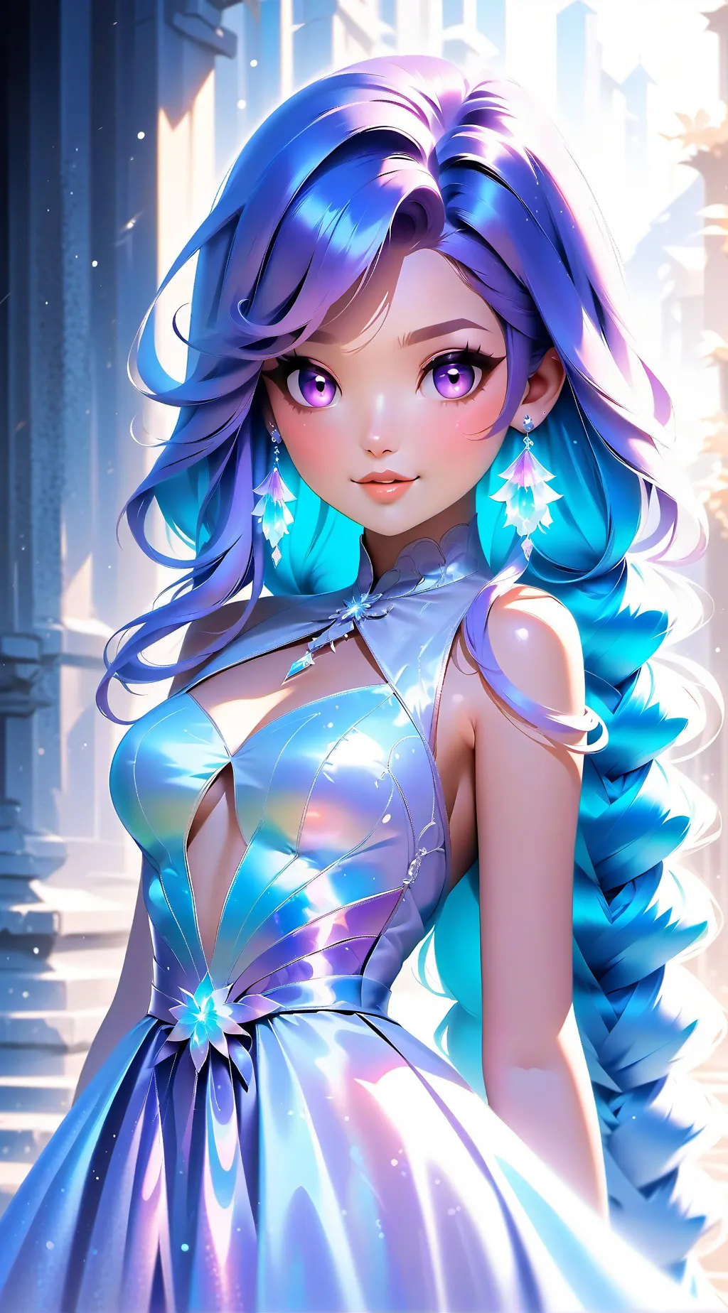 ai character: lily background