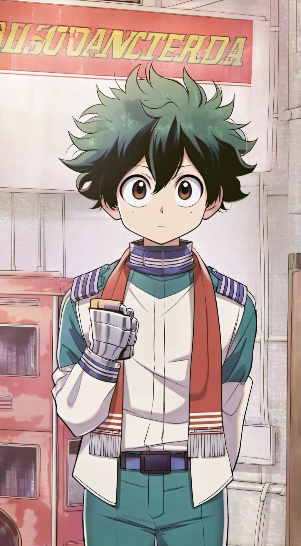 ai character: MHA The Cellar background