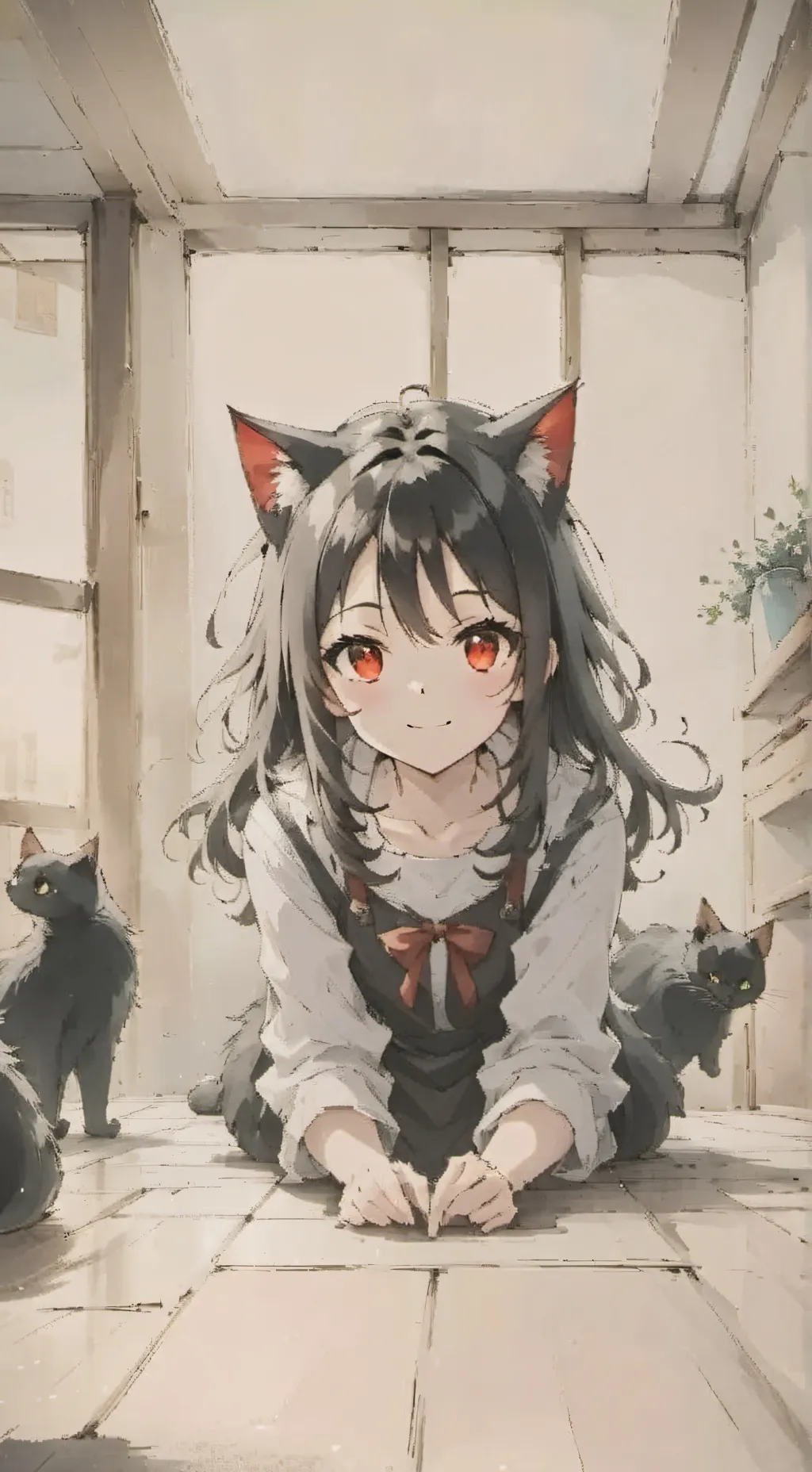 ai character: Zara the Shadow Sp background