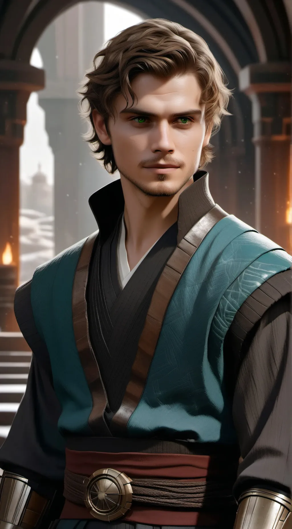 ai character: Zander background