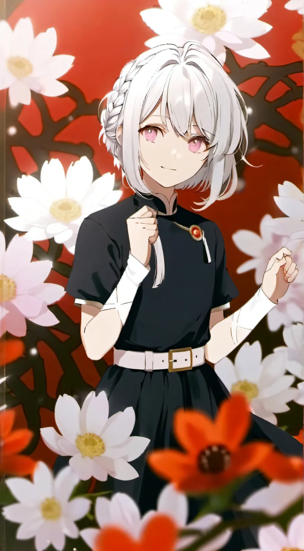 ai character: demon slayer background
