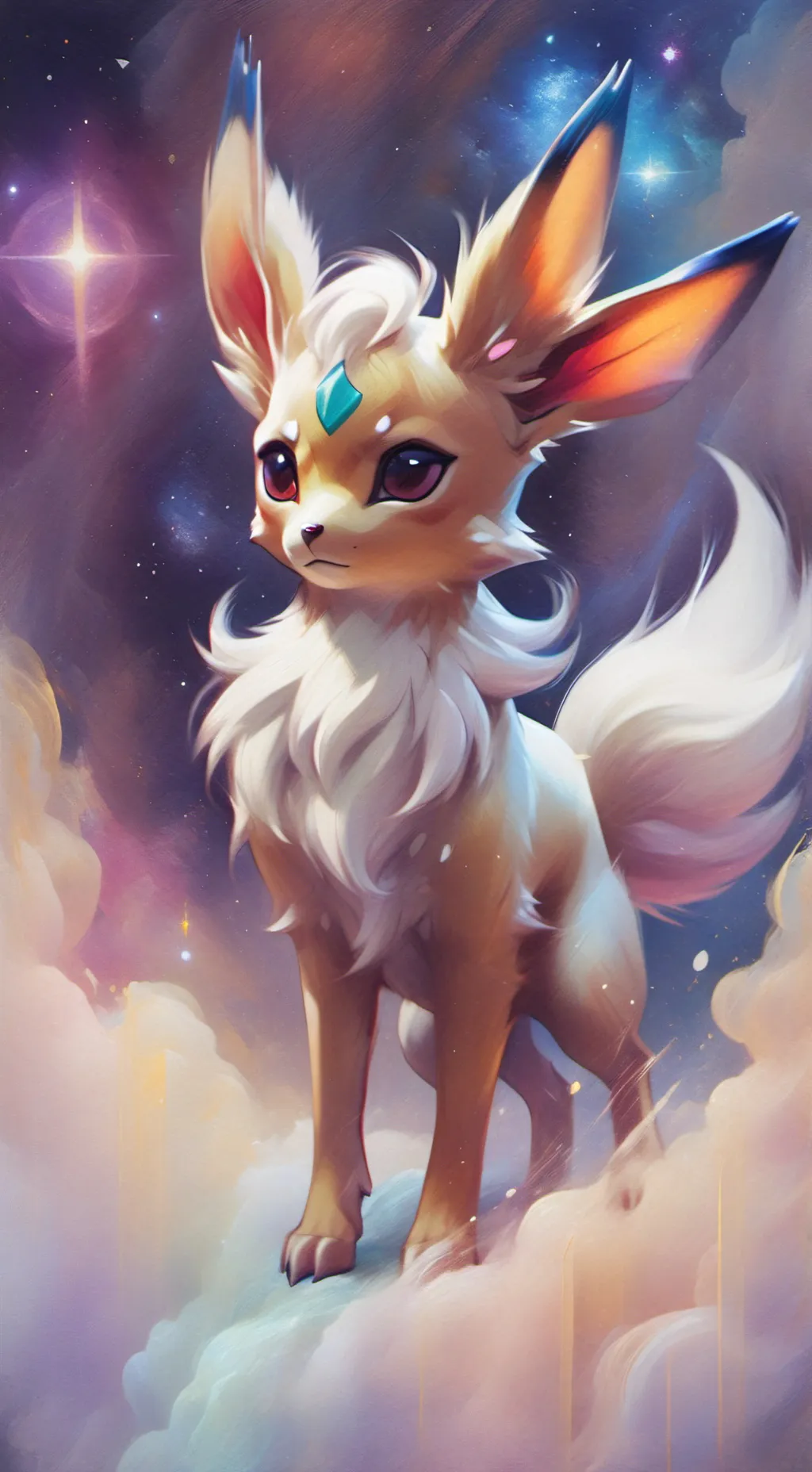 ai character: eeveelution squad  background