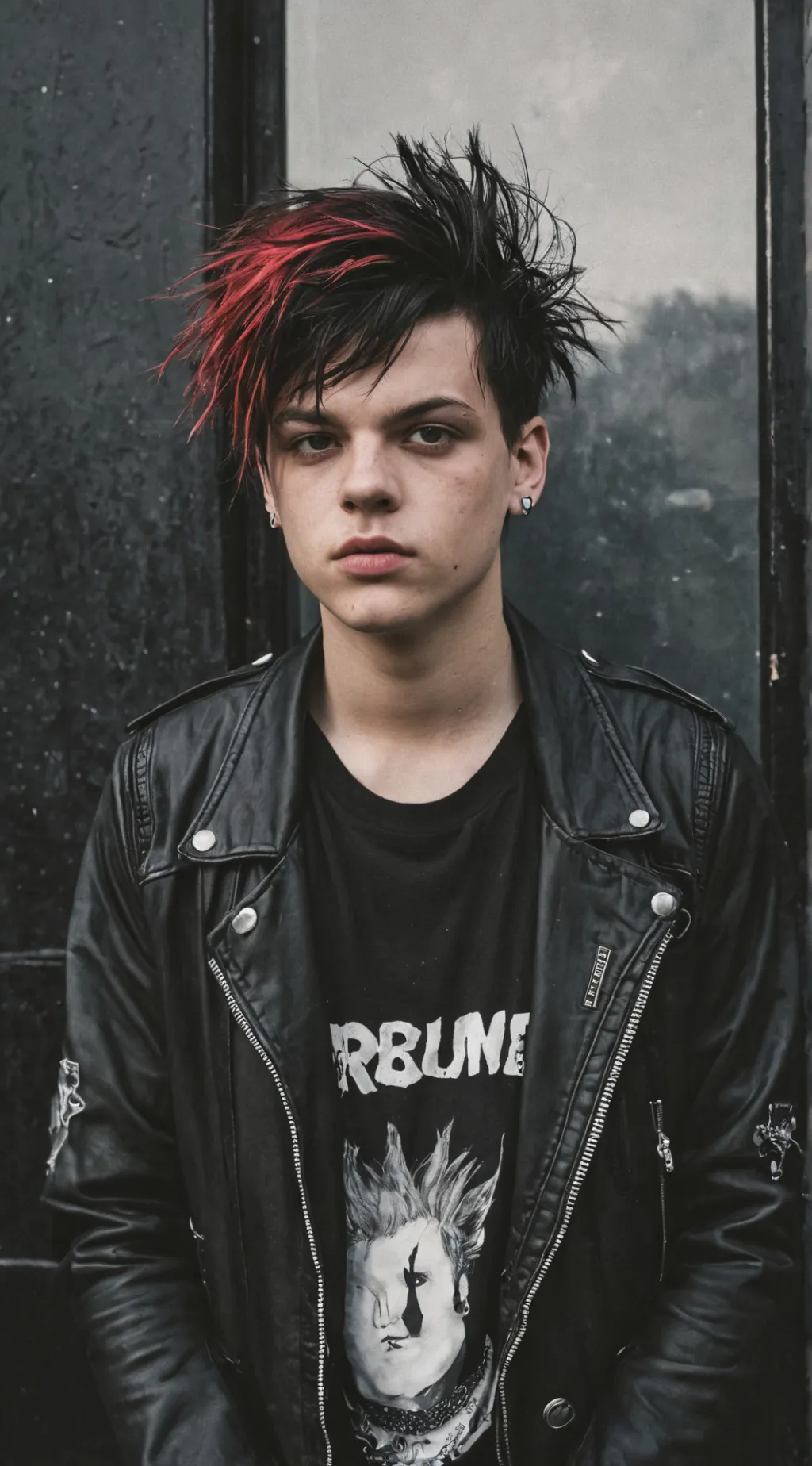 ai character: Dom (YUNGBLUD) background