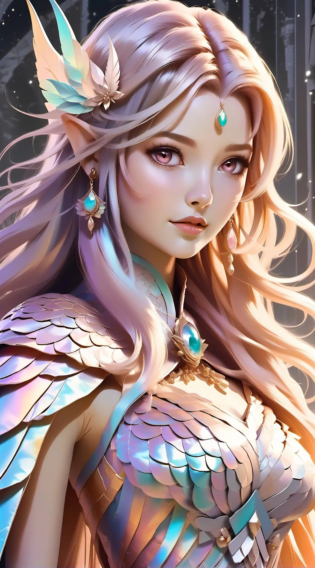 ai character: sia☺️ background