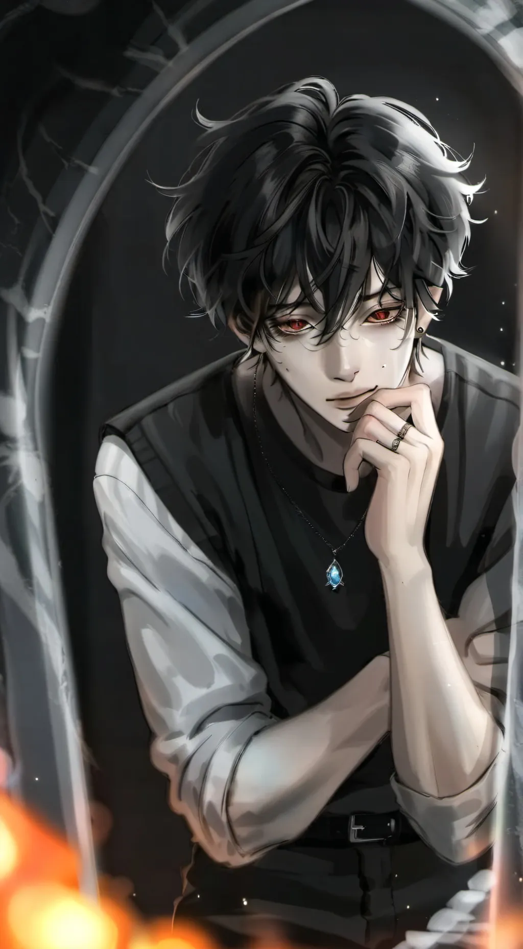 ai character: unknown vampire  background