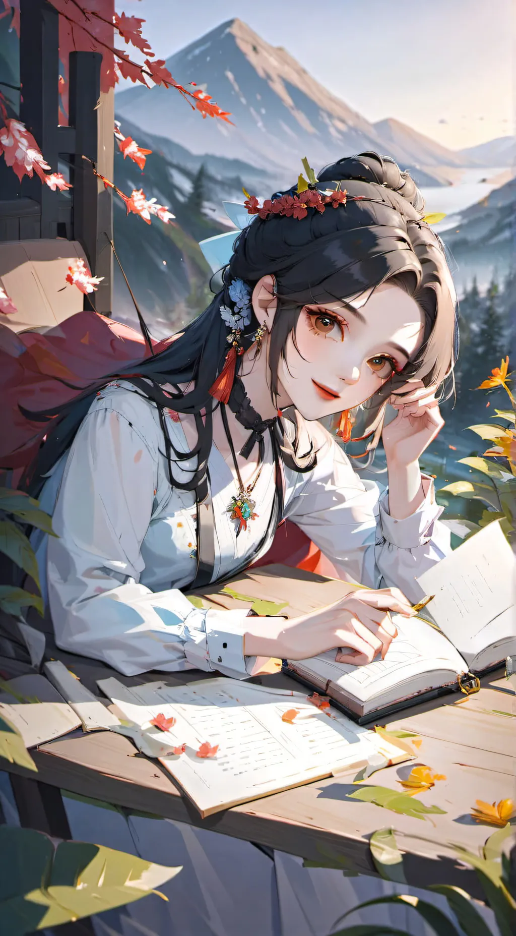 ai character: °demon slayer°- background