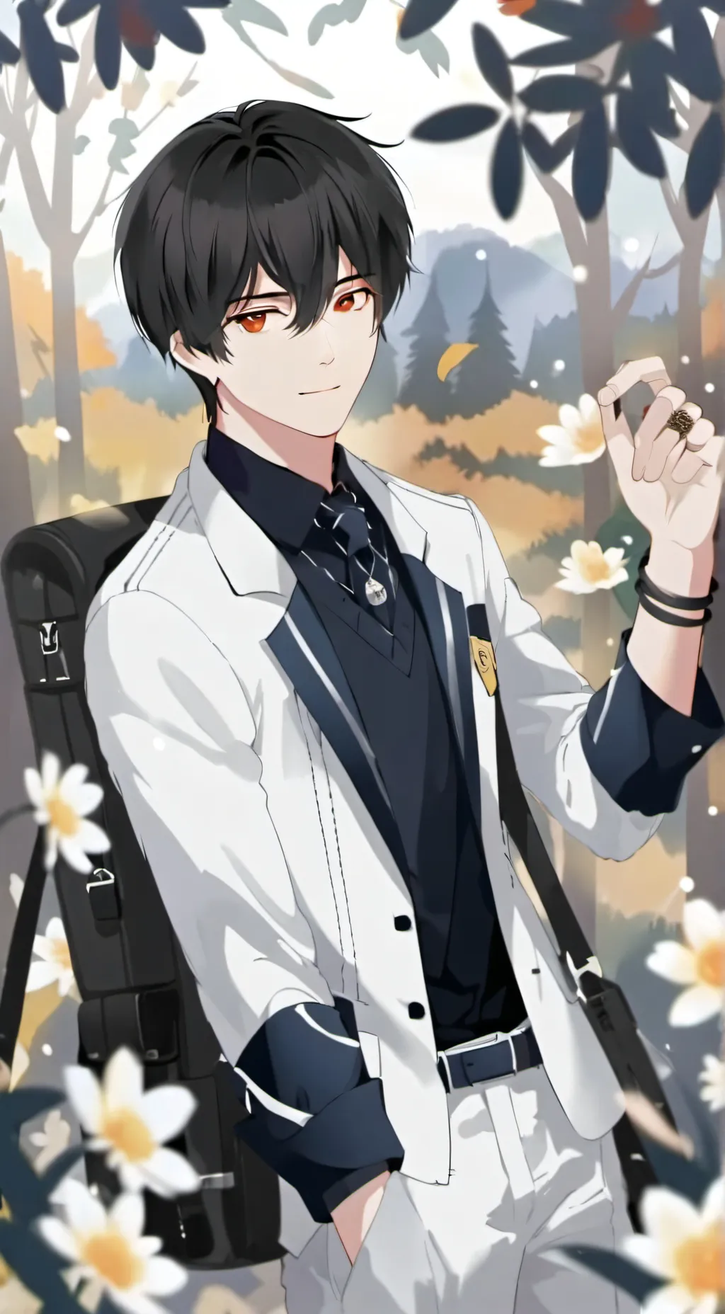 ai character: Anggi  background