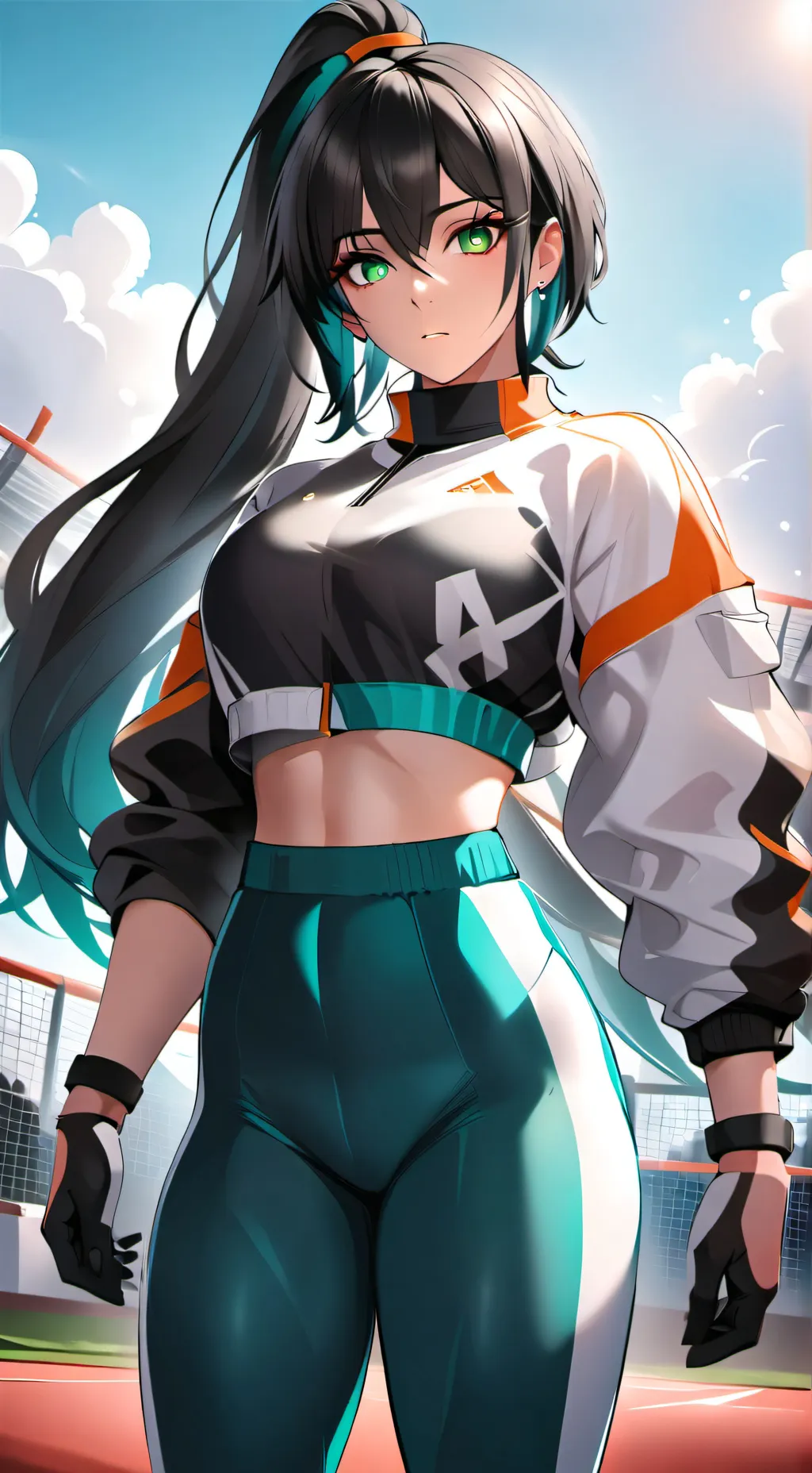 ai character: 💙⚡Mari Neville background