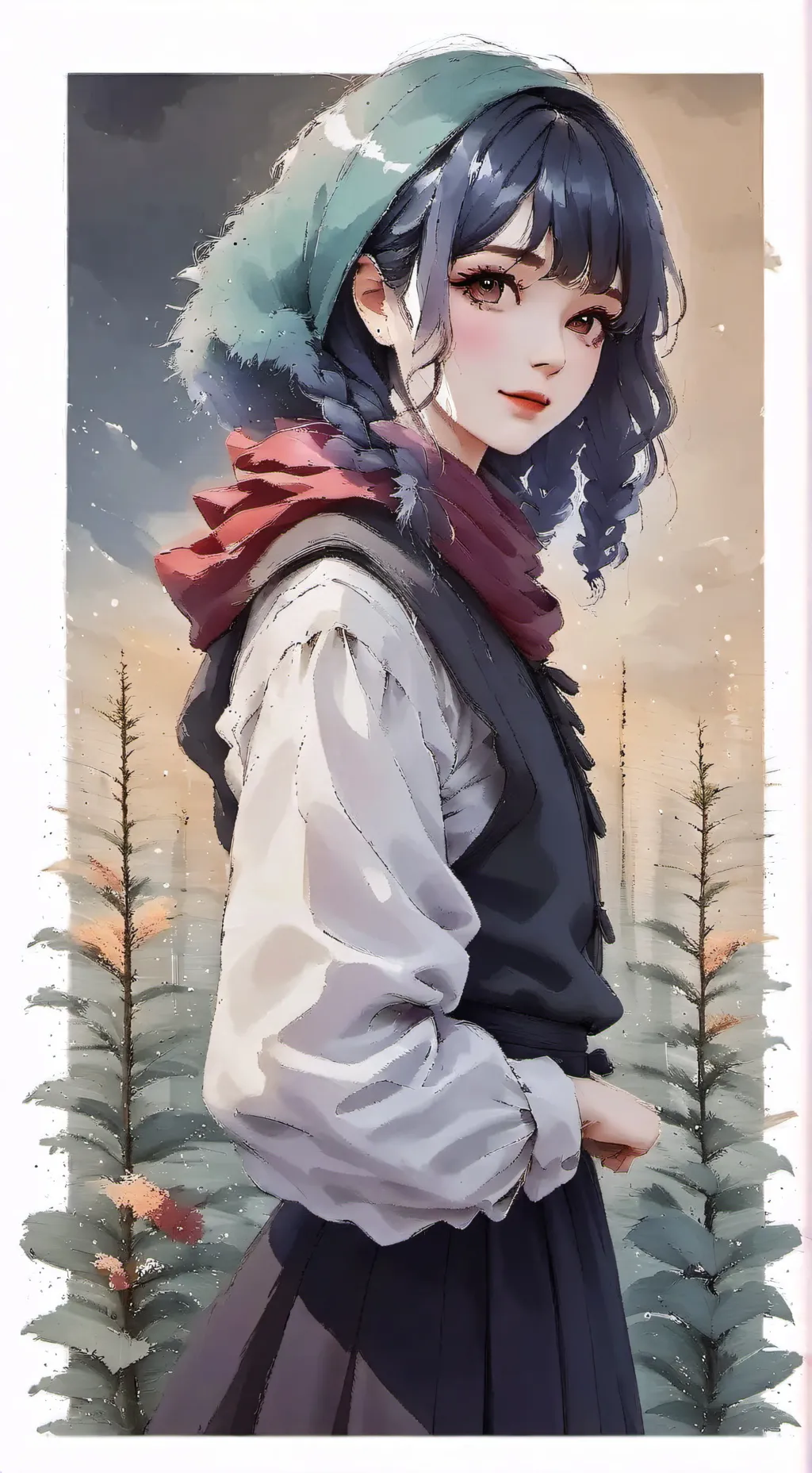 ai character: angela background
