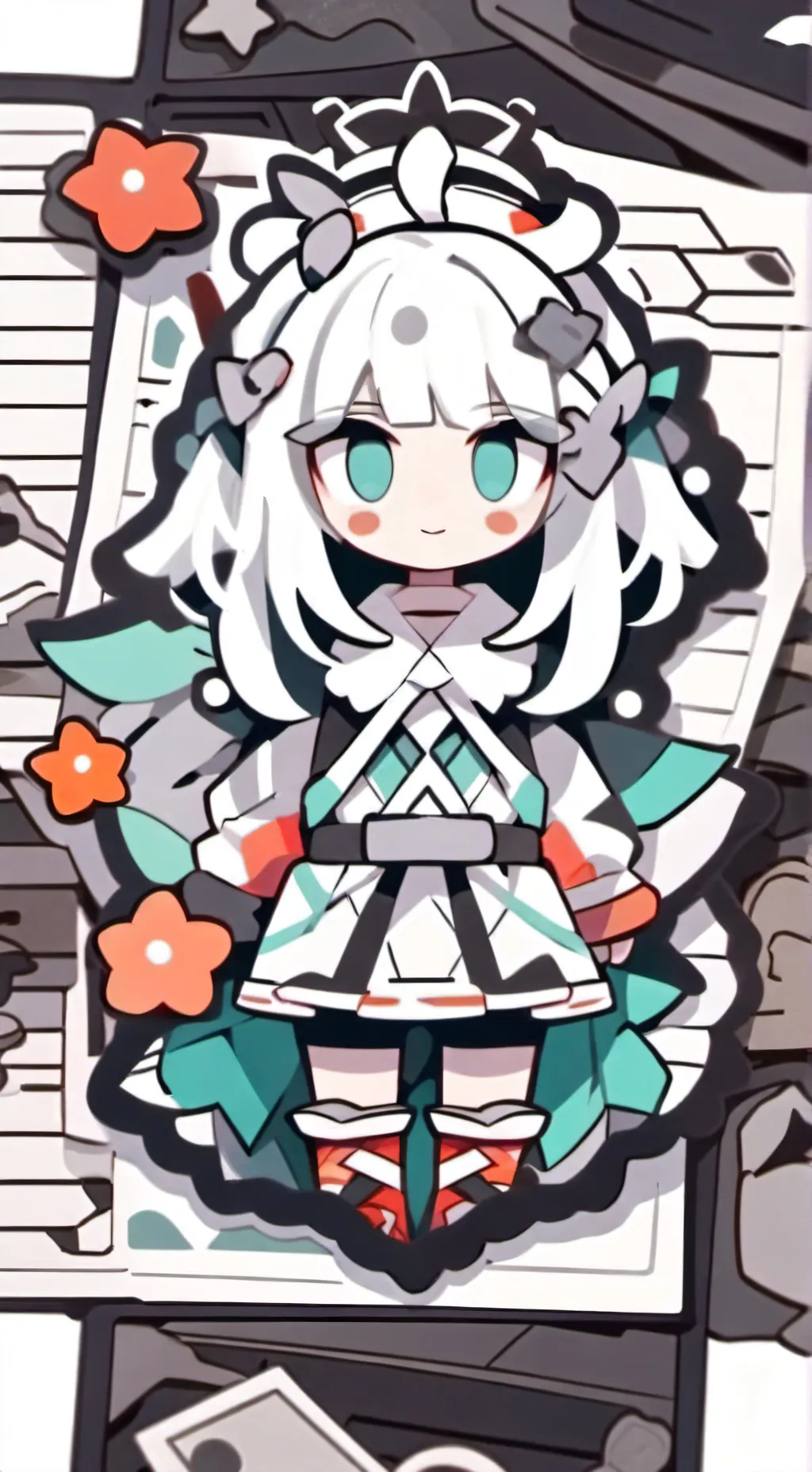 ai character: SPRUNKI background
