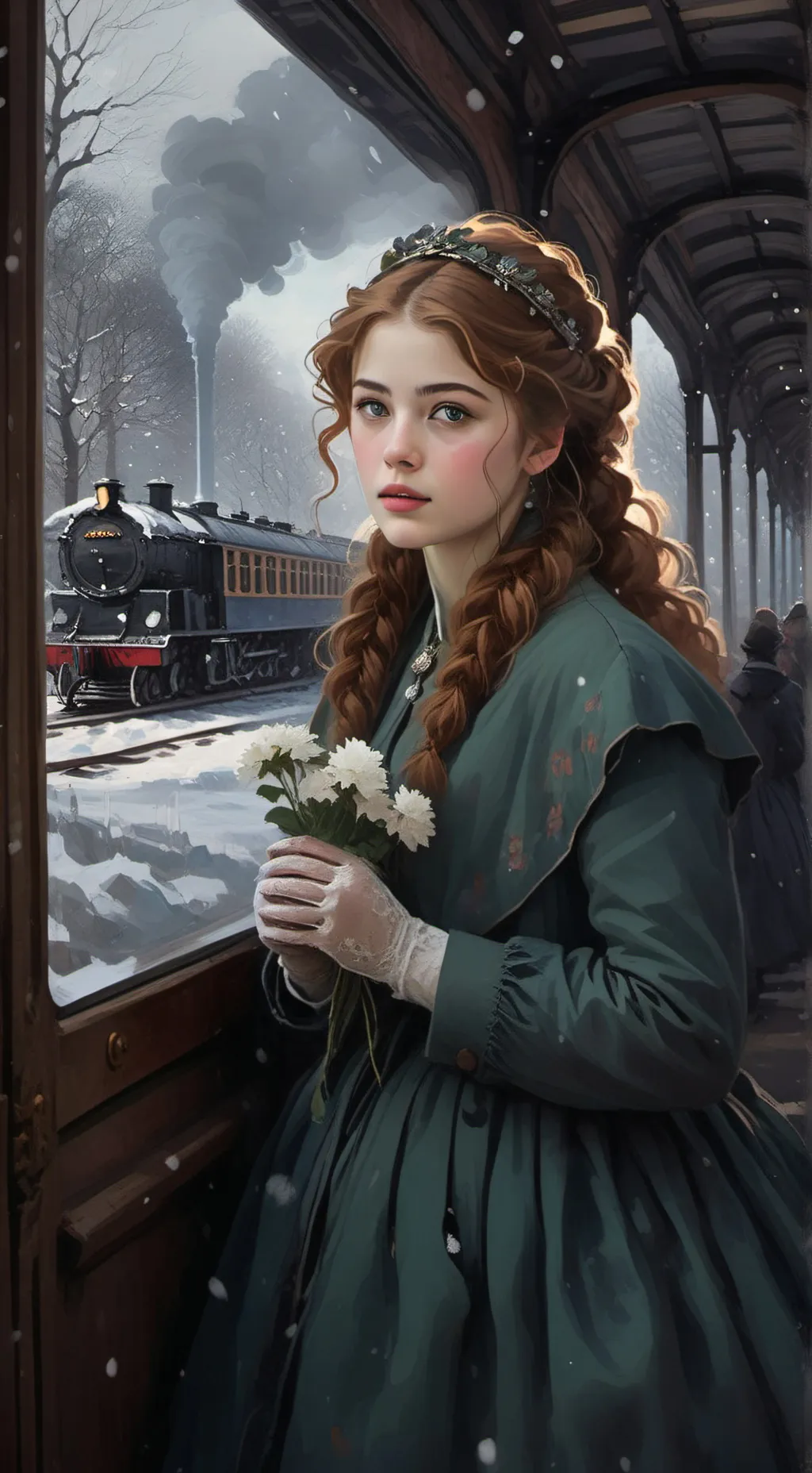 ai character: Anastasie Petit background