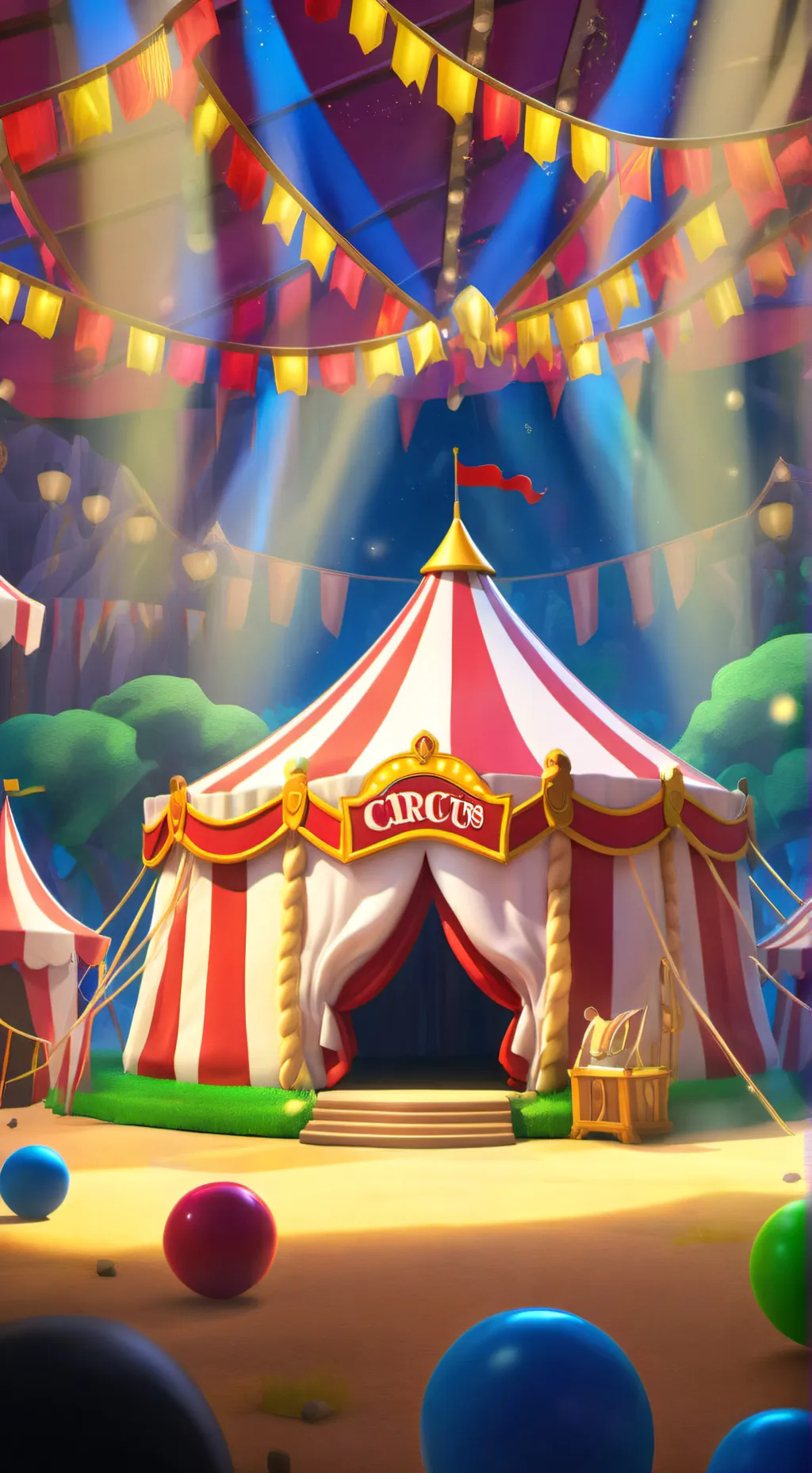 ai character: TADC🎪 background
