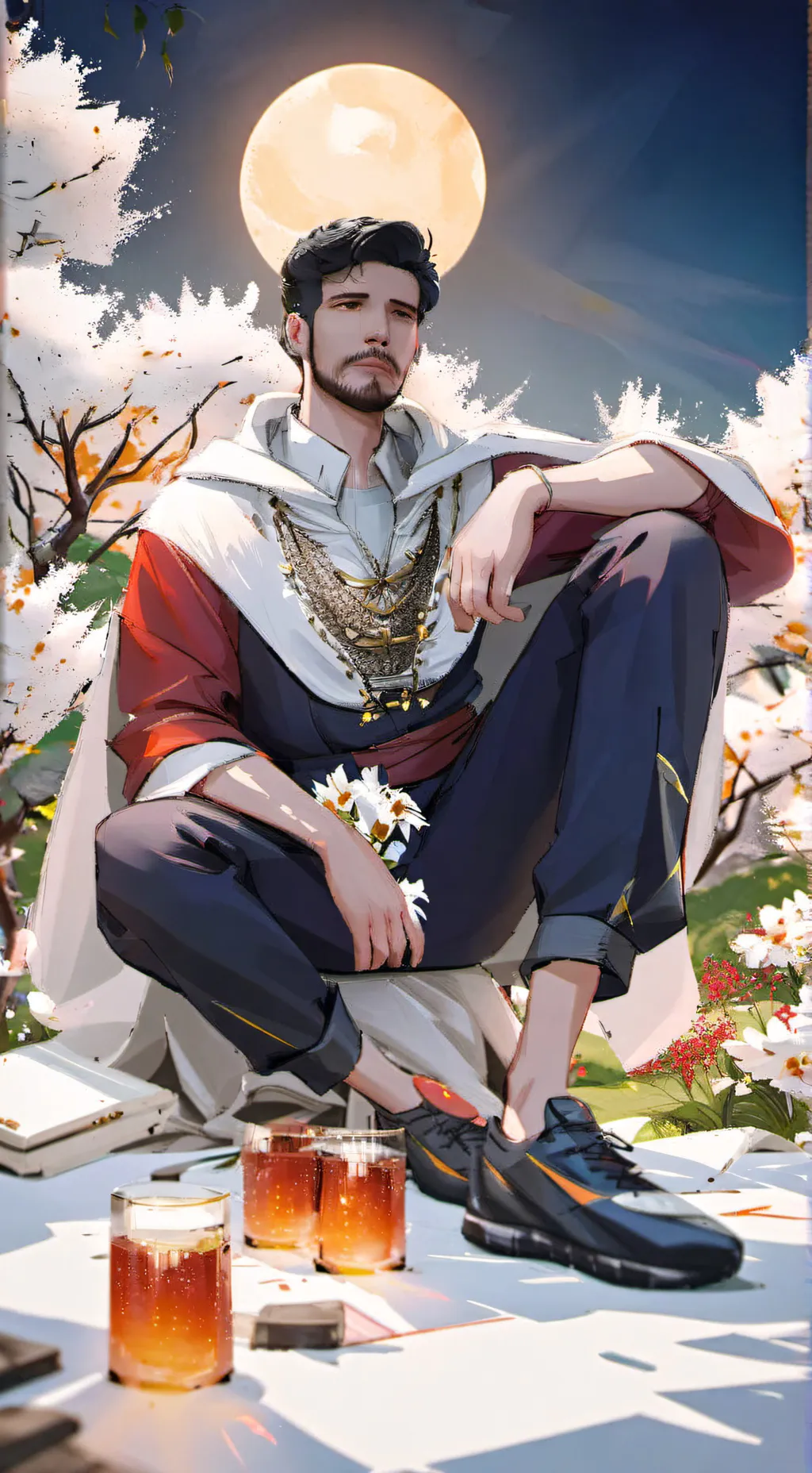 ai character: Денис background