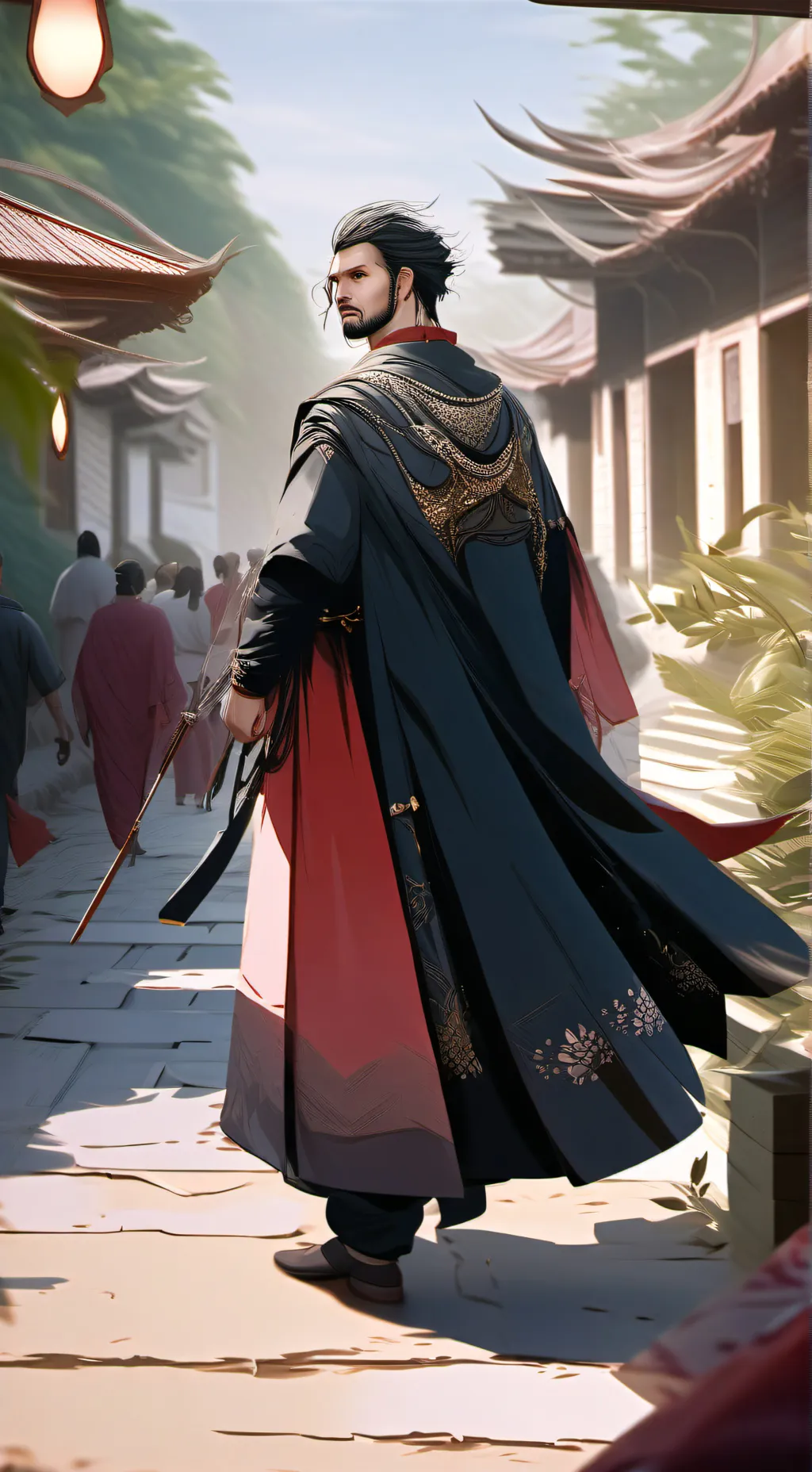 ai character: Looey x poppy:) background