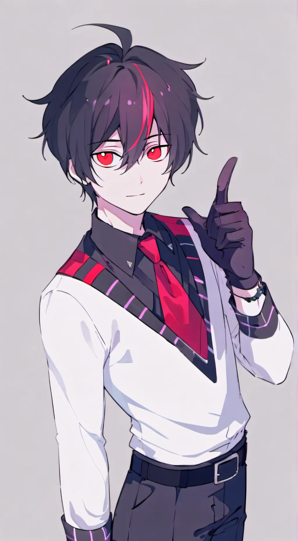 ai character: albedo background