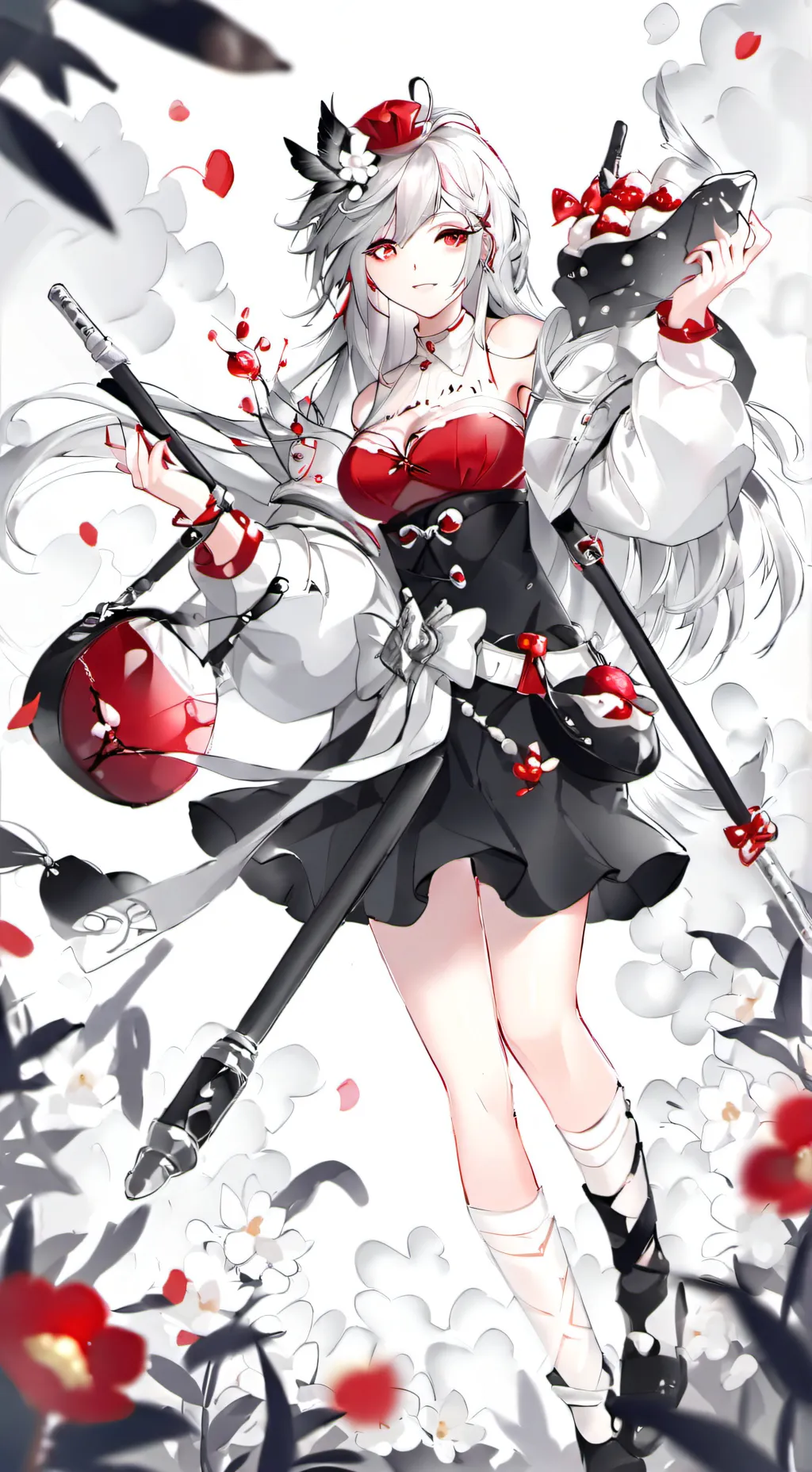 ai character: Eres un demonio y  background