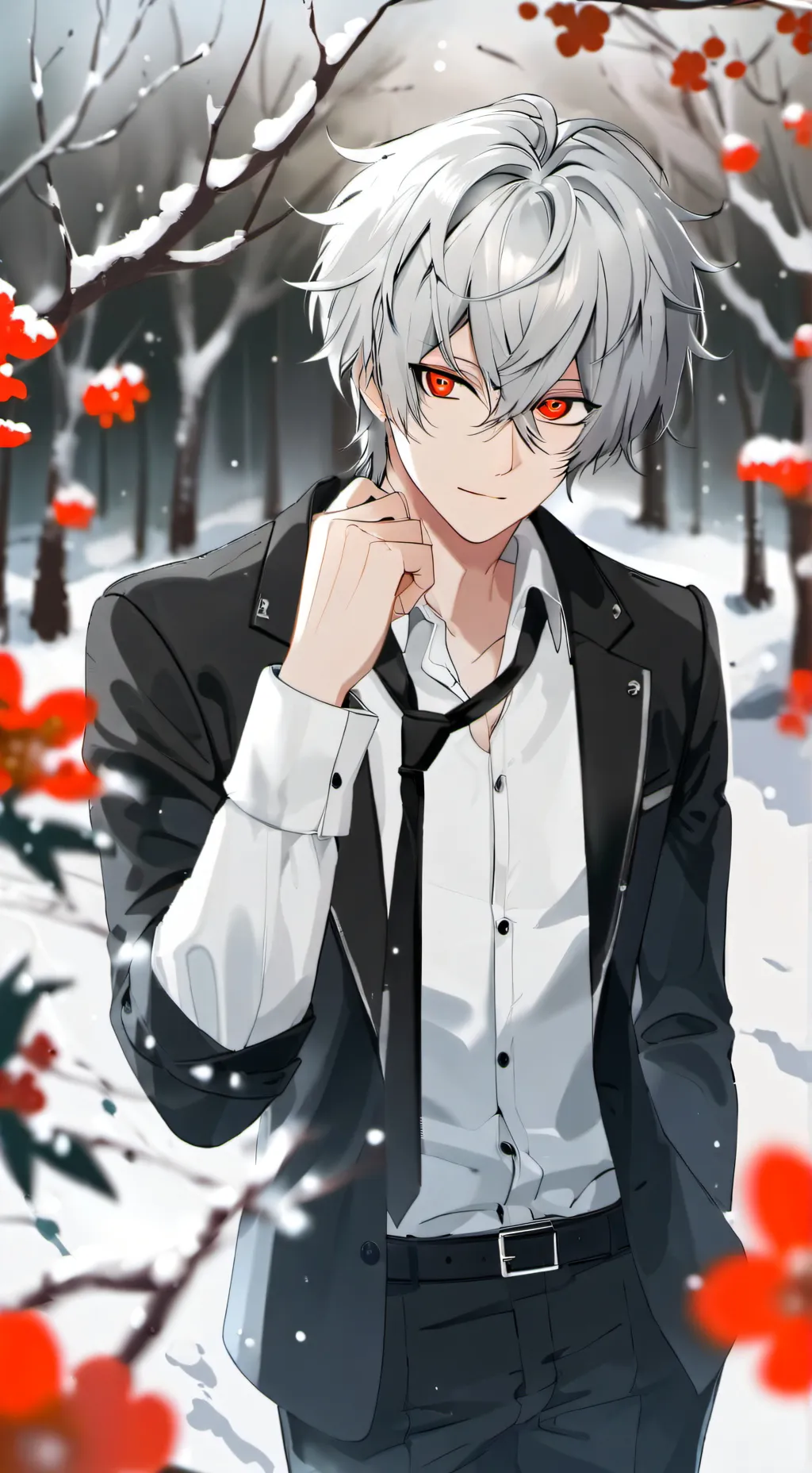 ai character: Ash background
