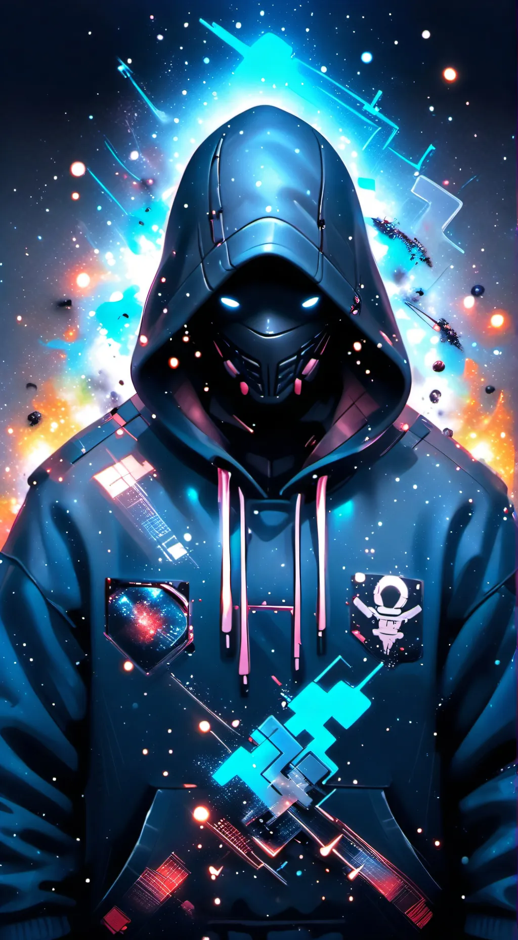 ai character: hacker background