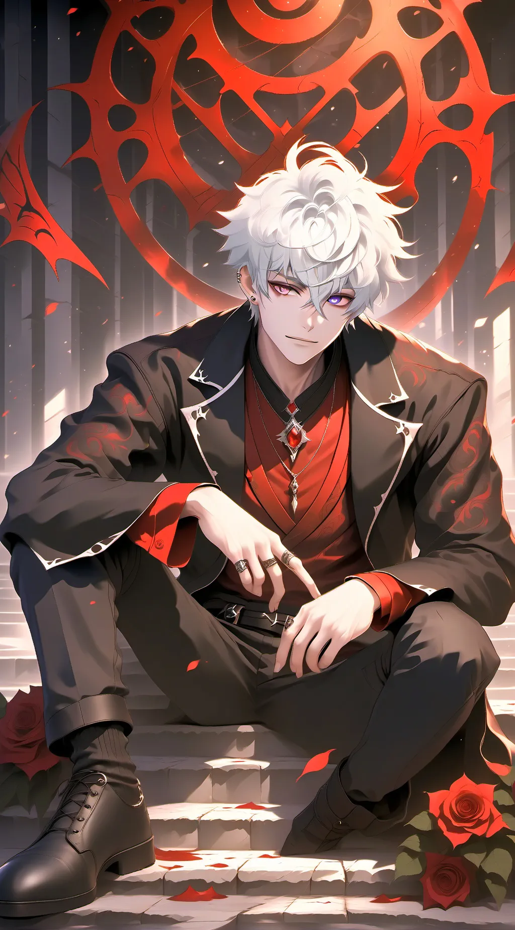 ai character: leo background