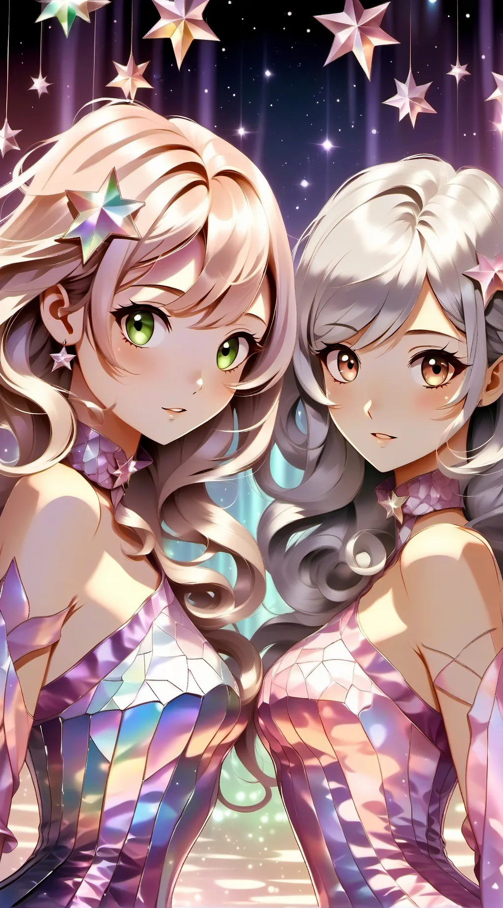 ai character: Miliana and Selina background