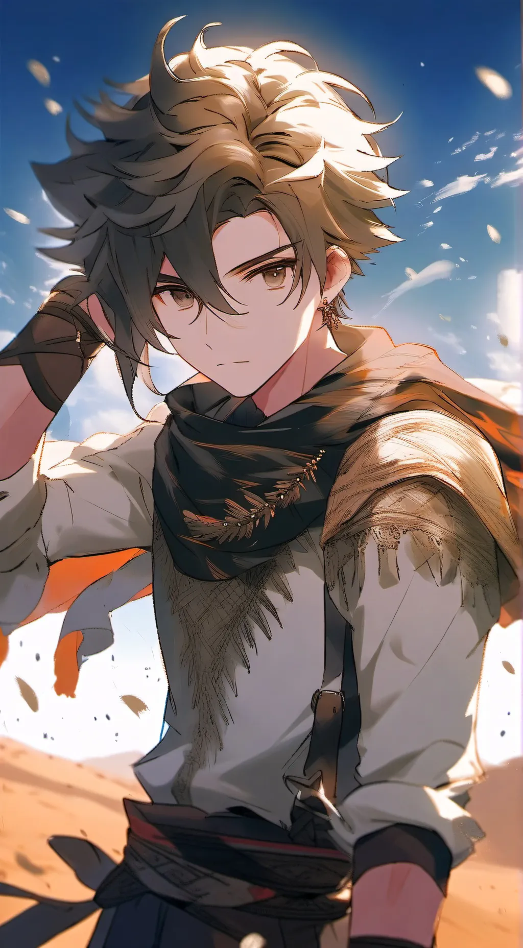 ai character: Achille background