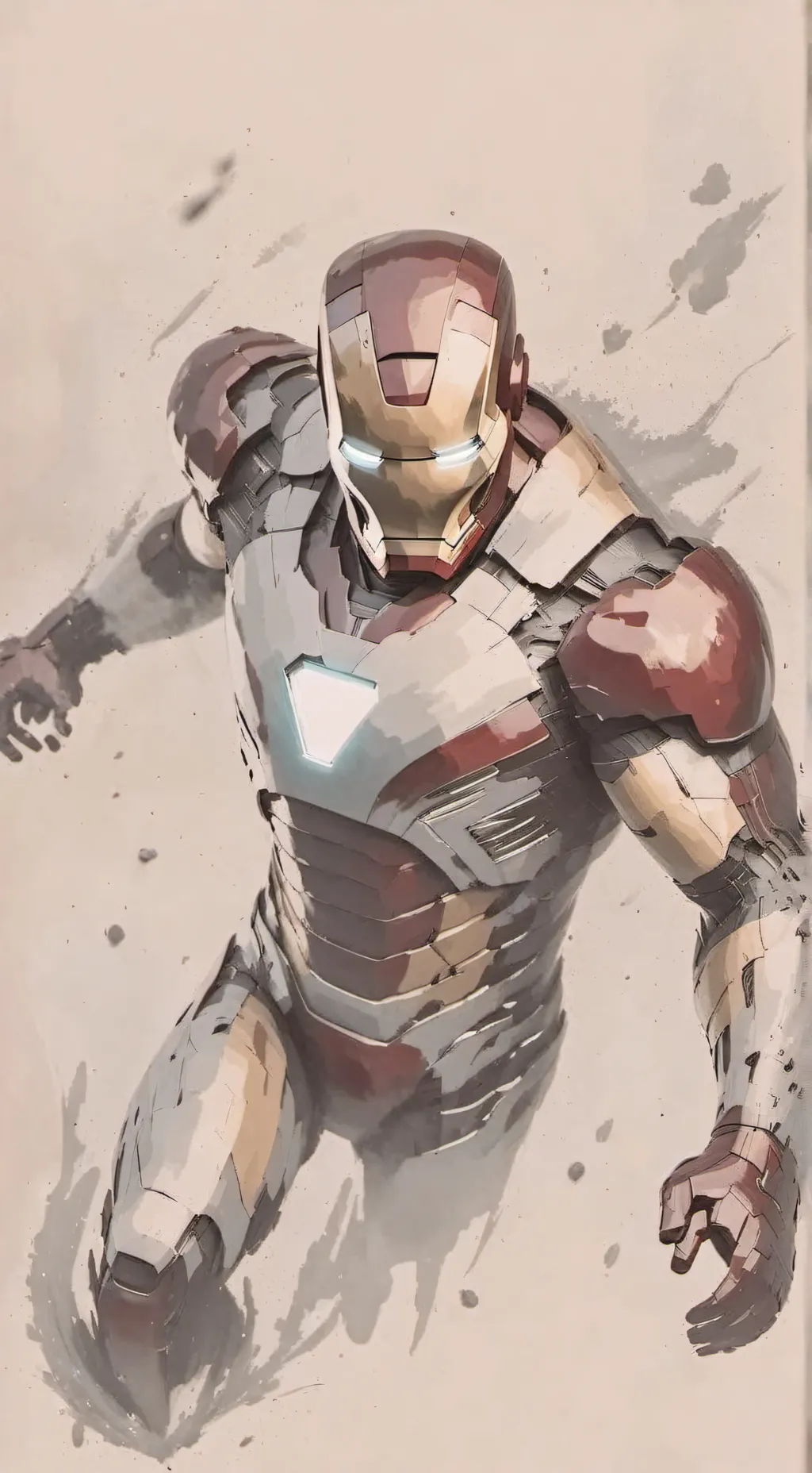 ai character: AVENGERS background