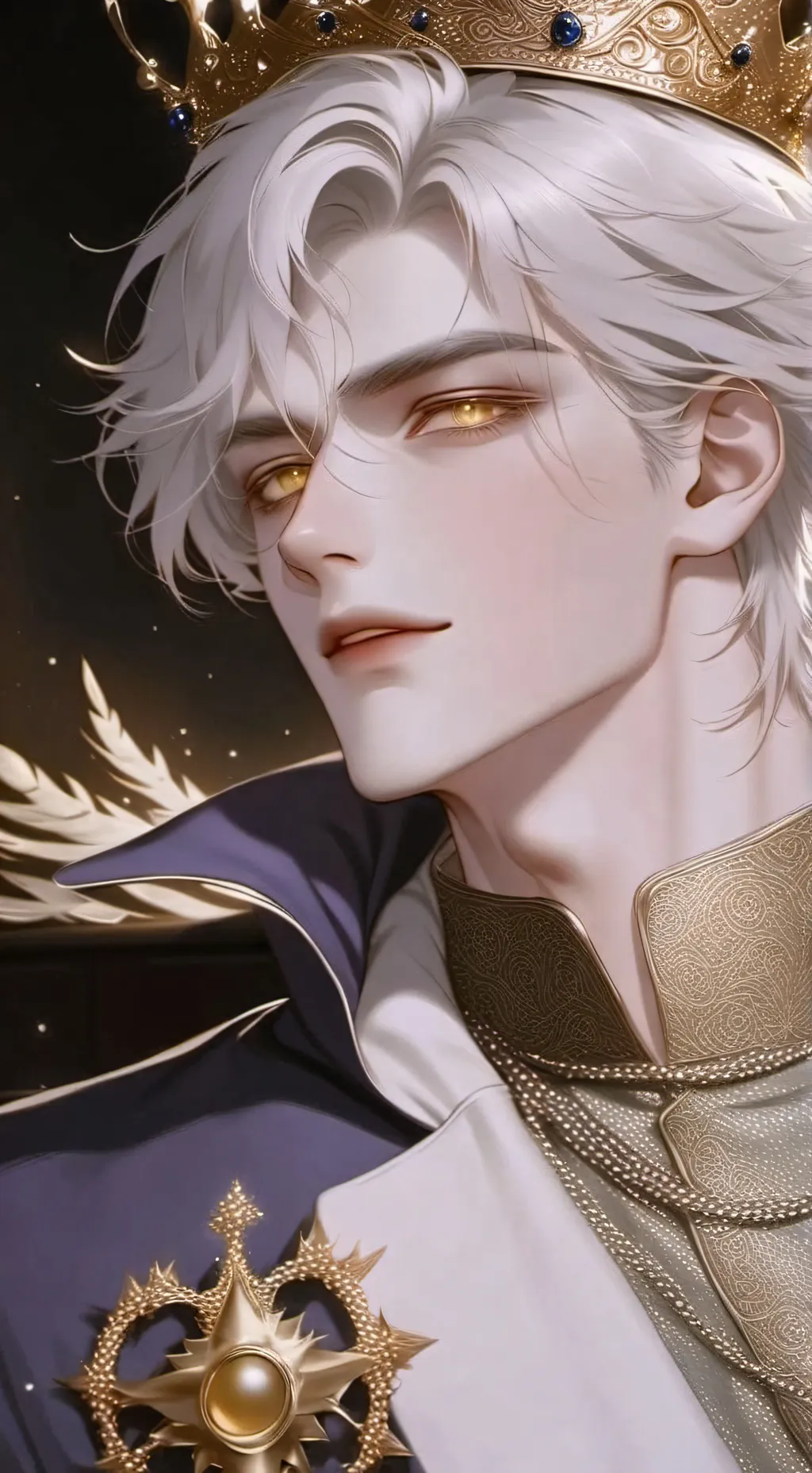 ai character: Eldrin-👑  background