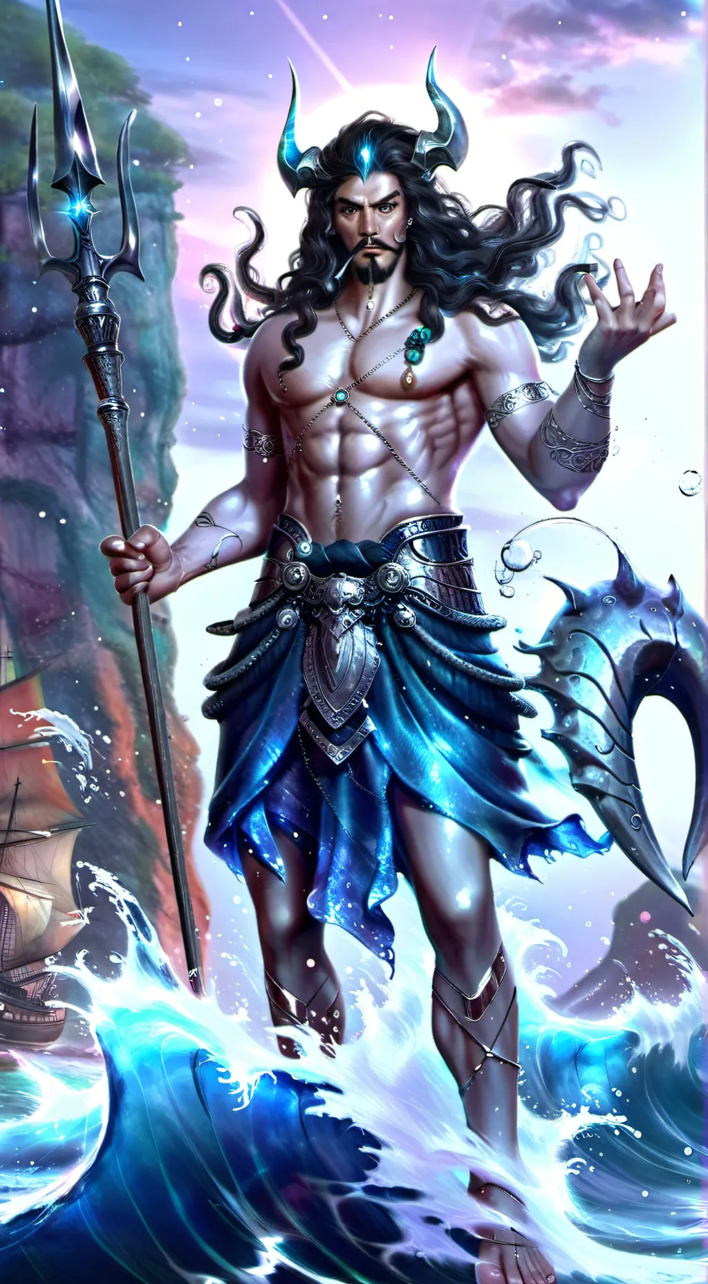 Talkie AI - Chat with Poseidon