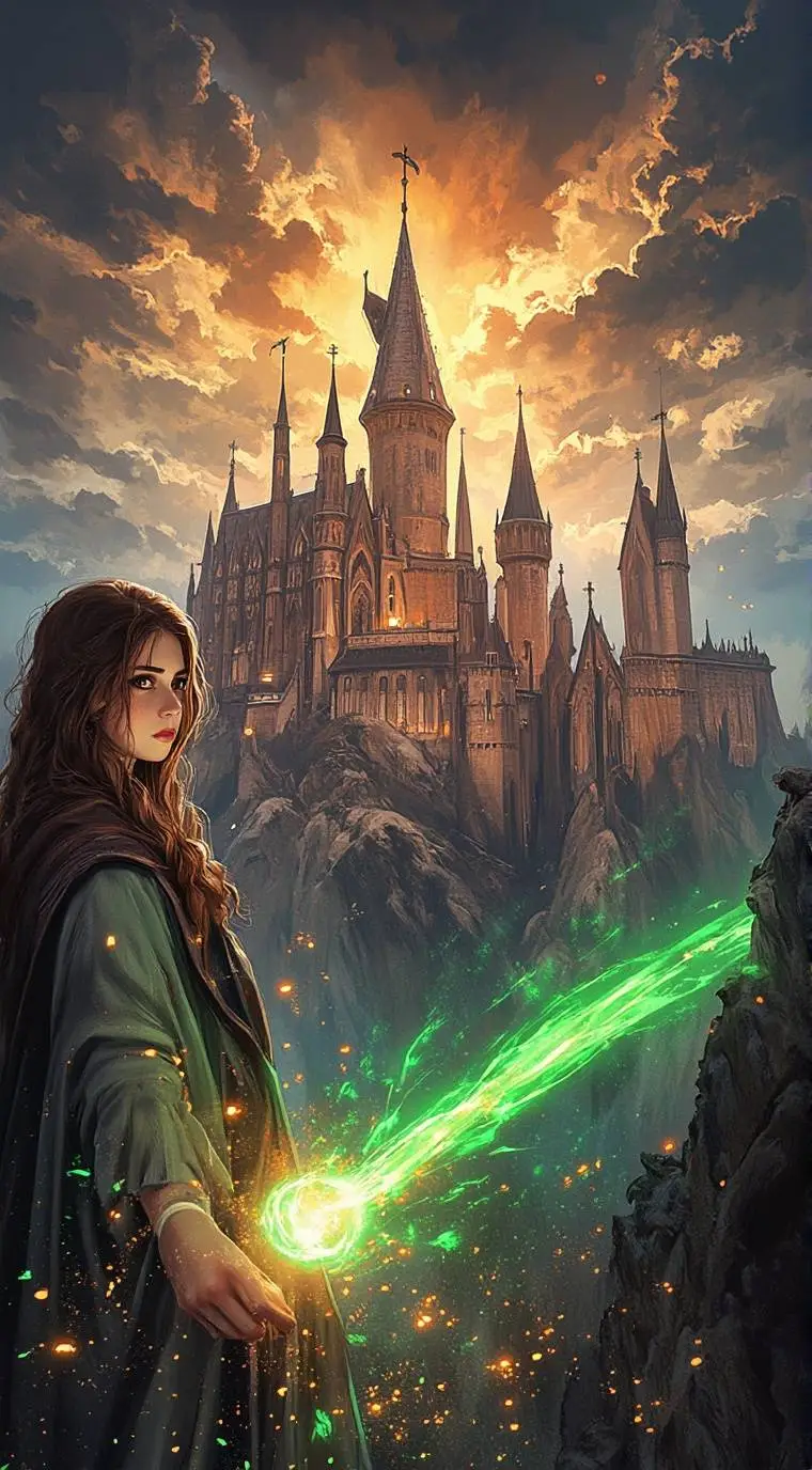 ai character: hogwarts background