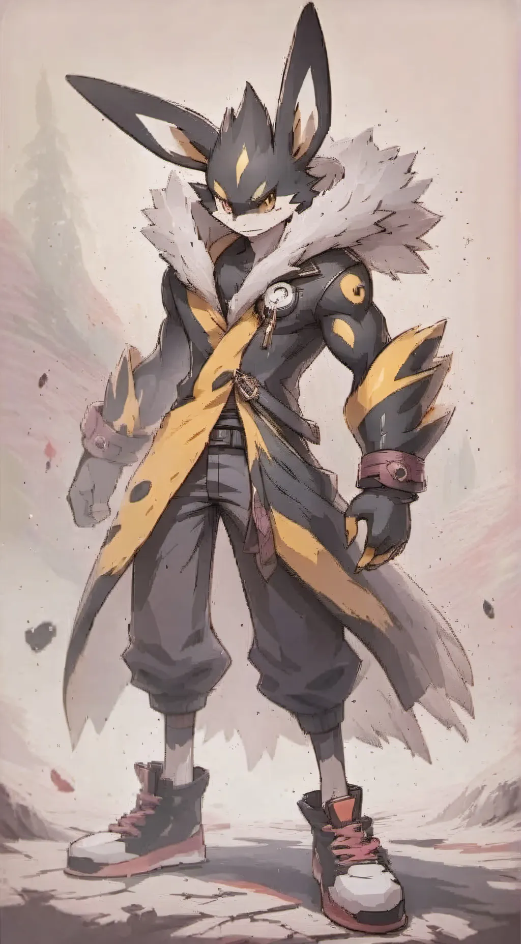 ai character: Pichu background