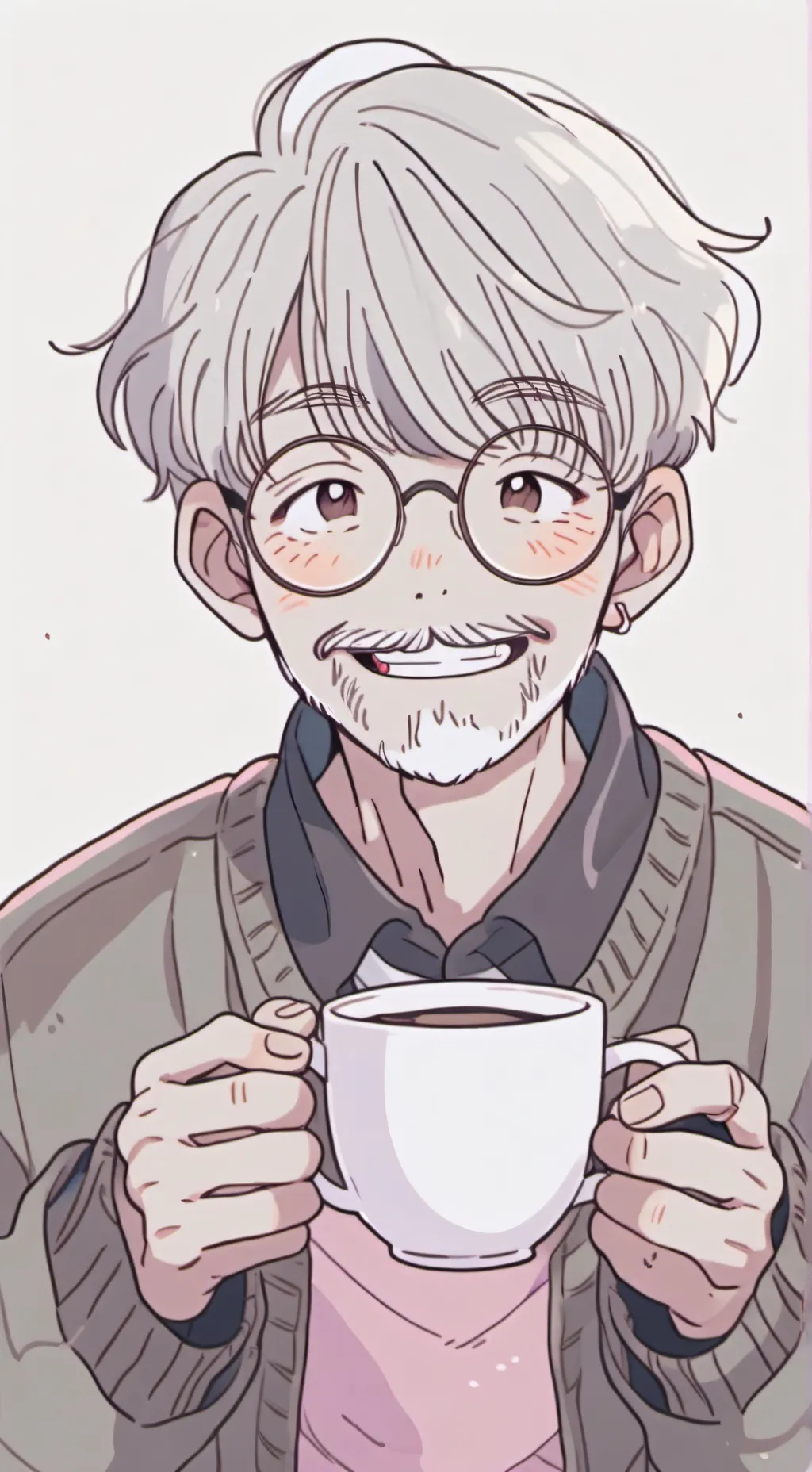 ai character: Grandpa background