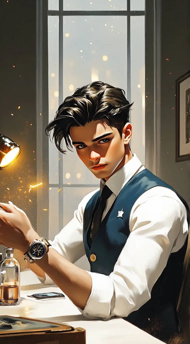 ai character: Ethan background