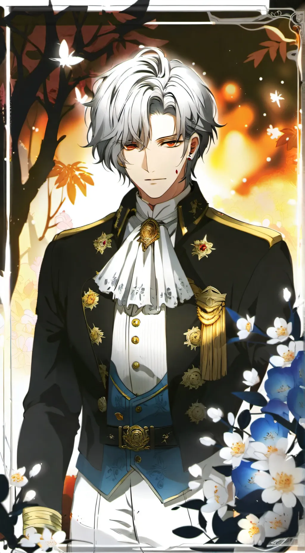 ai character: soldier background