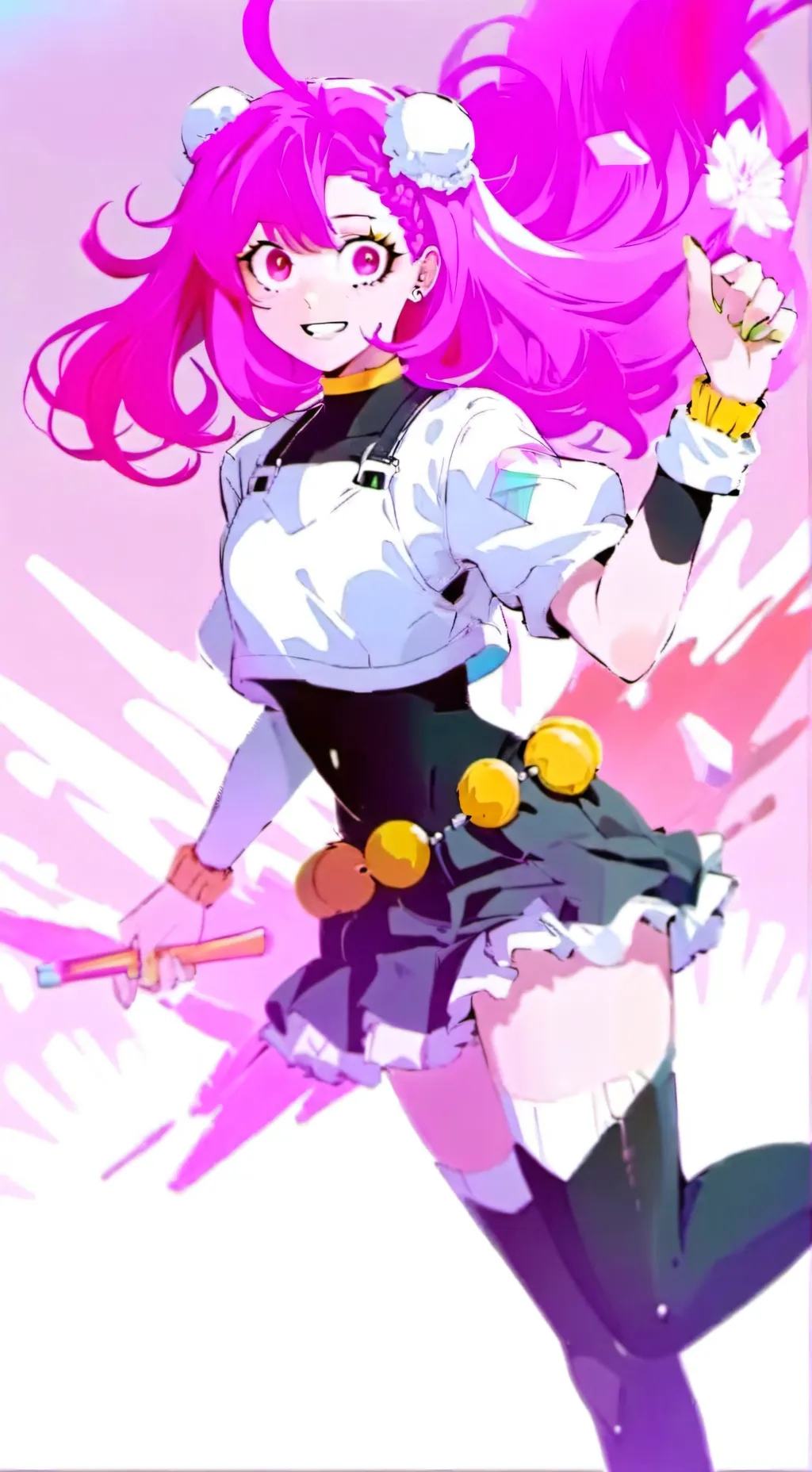 ai character: Mina!!! background