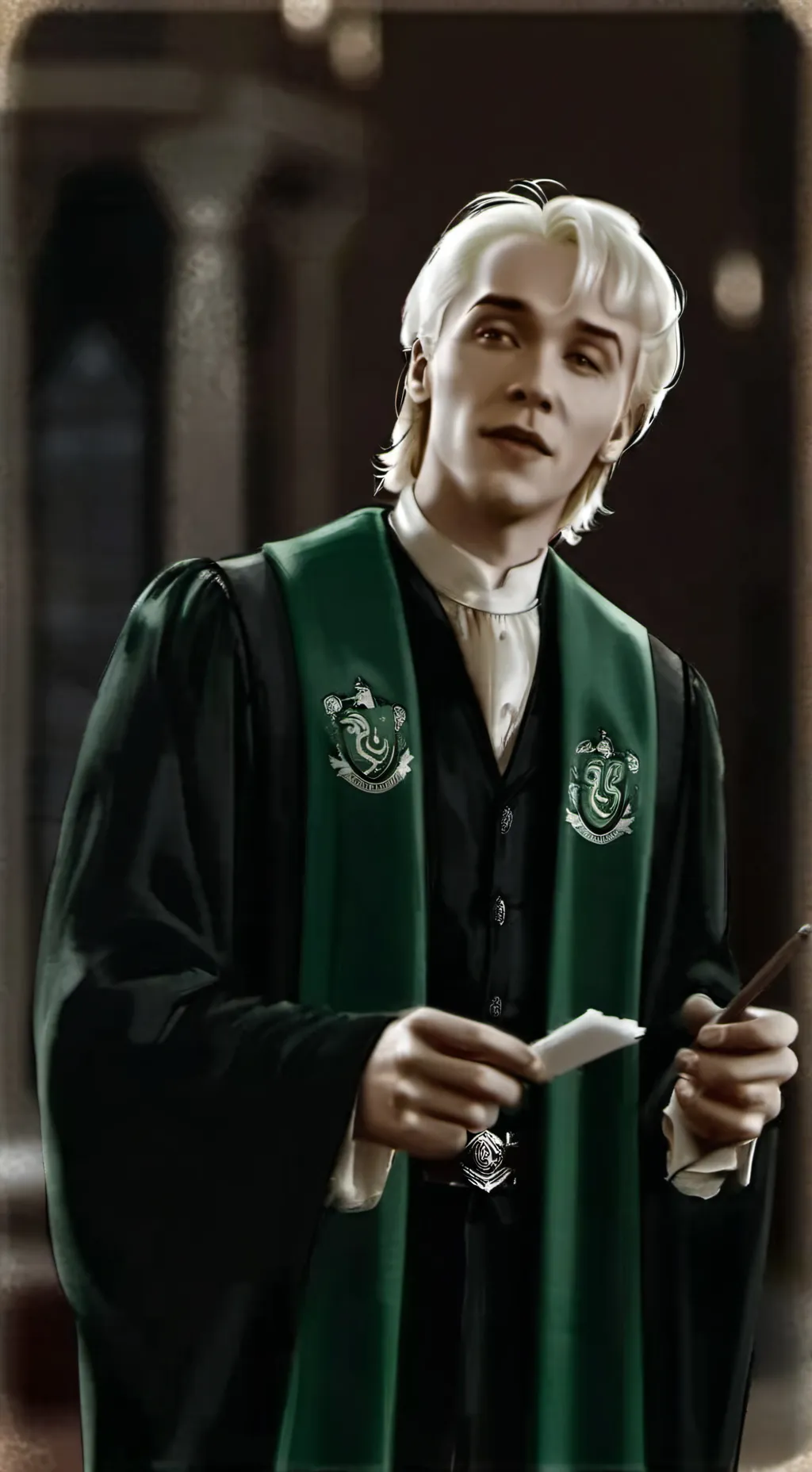 ai character: draco background