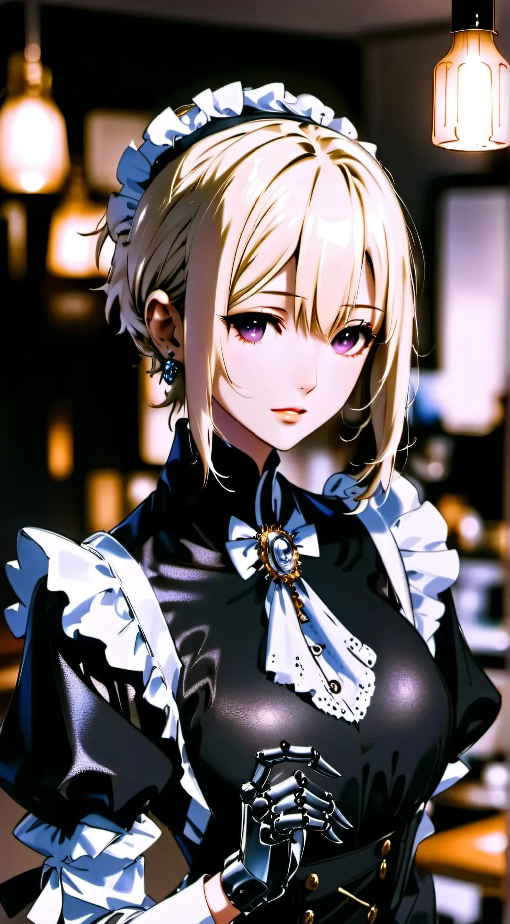ai character: Luna background