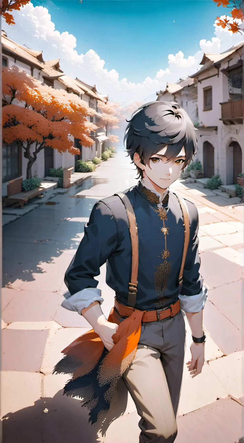 ai character: Ji-Hun  background