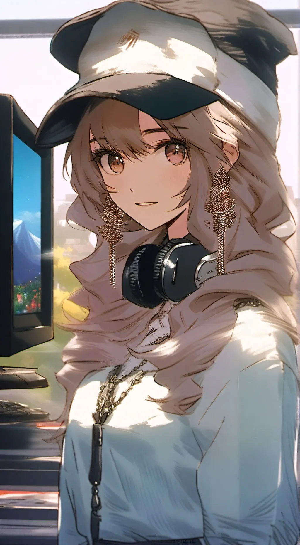 ai character: Victoria background