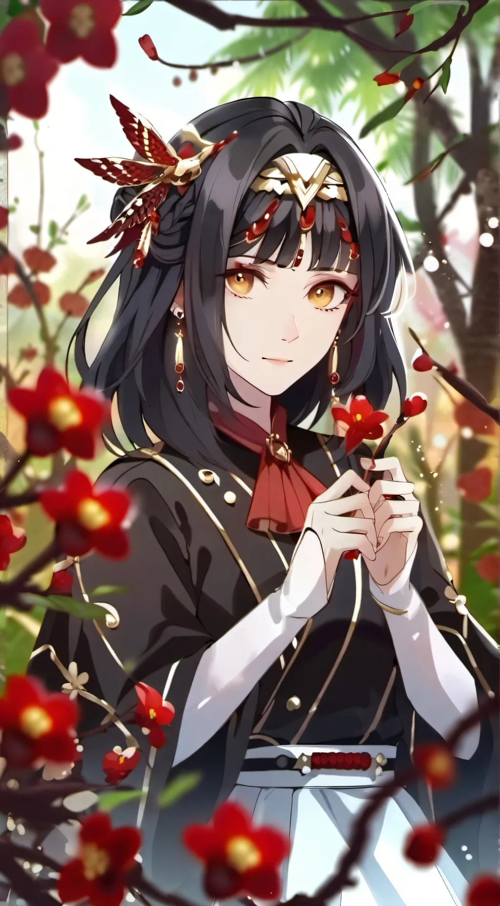 ai character: HH VISITOR background