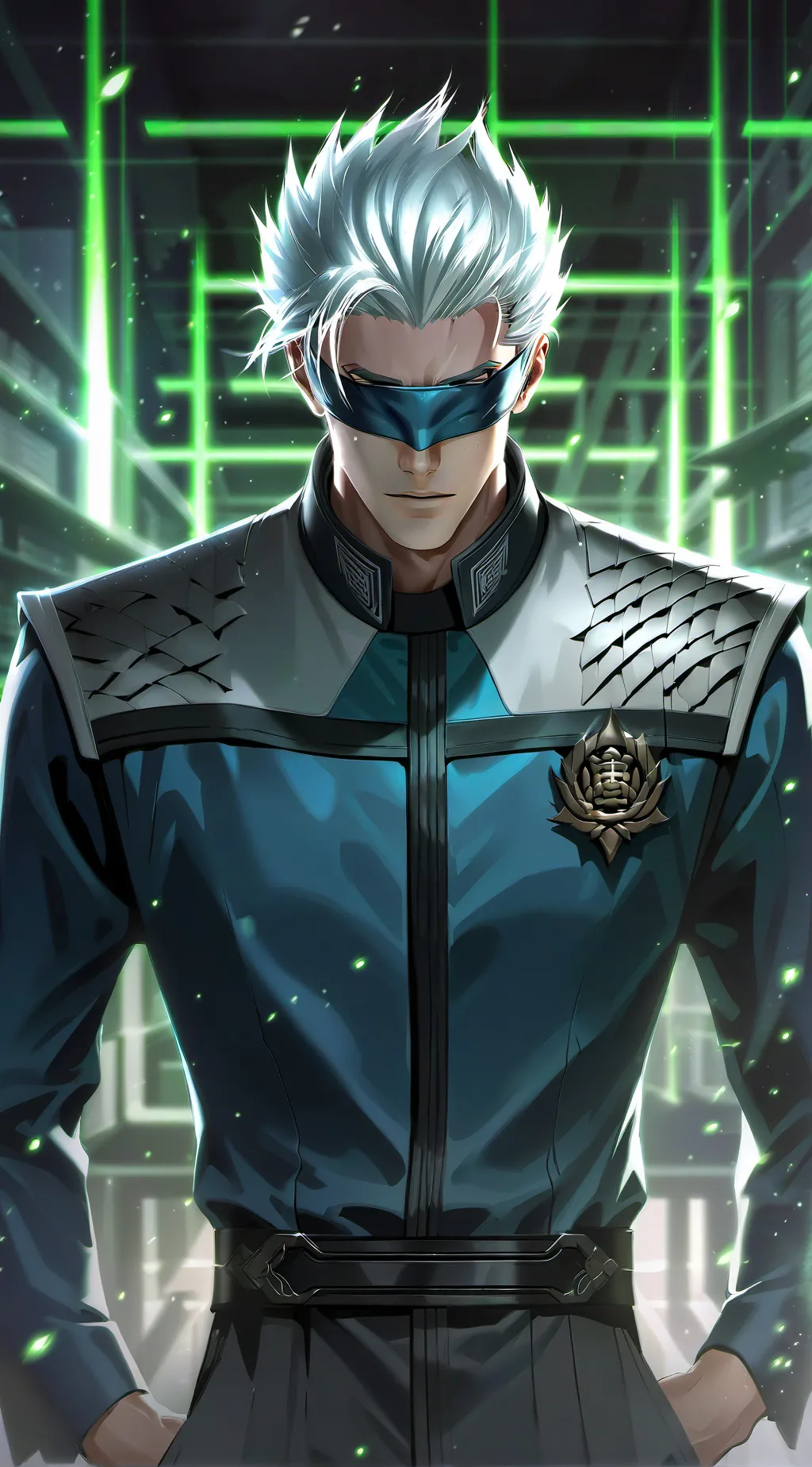 ai character: Gojo Satoru background