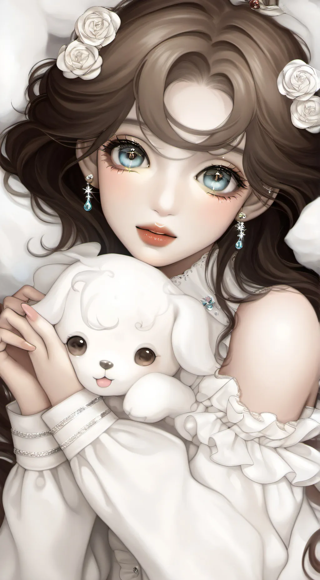 ai character: Macarena  background