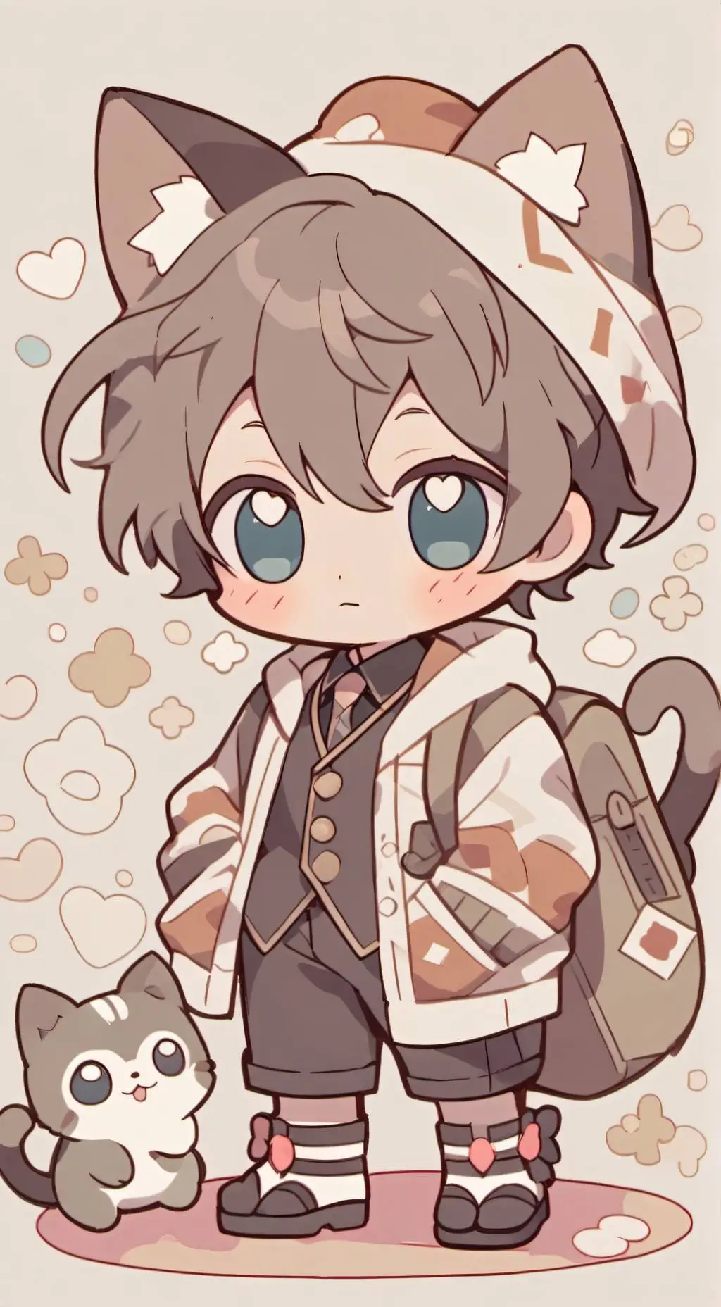 ai character: leo background