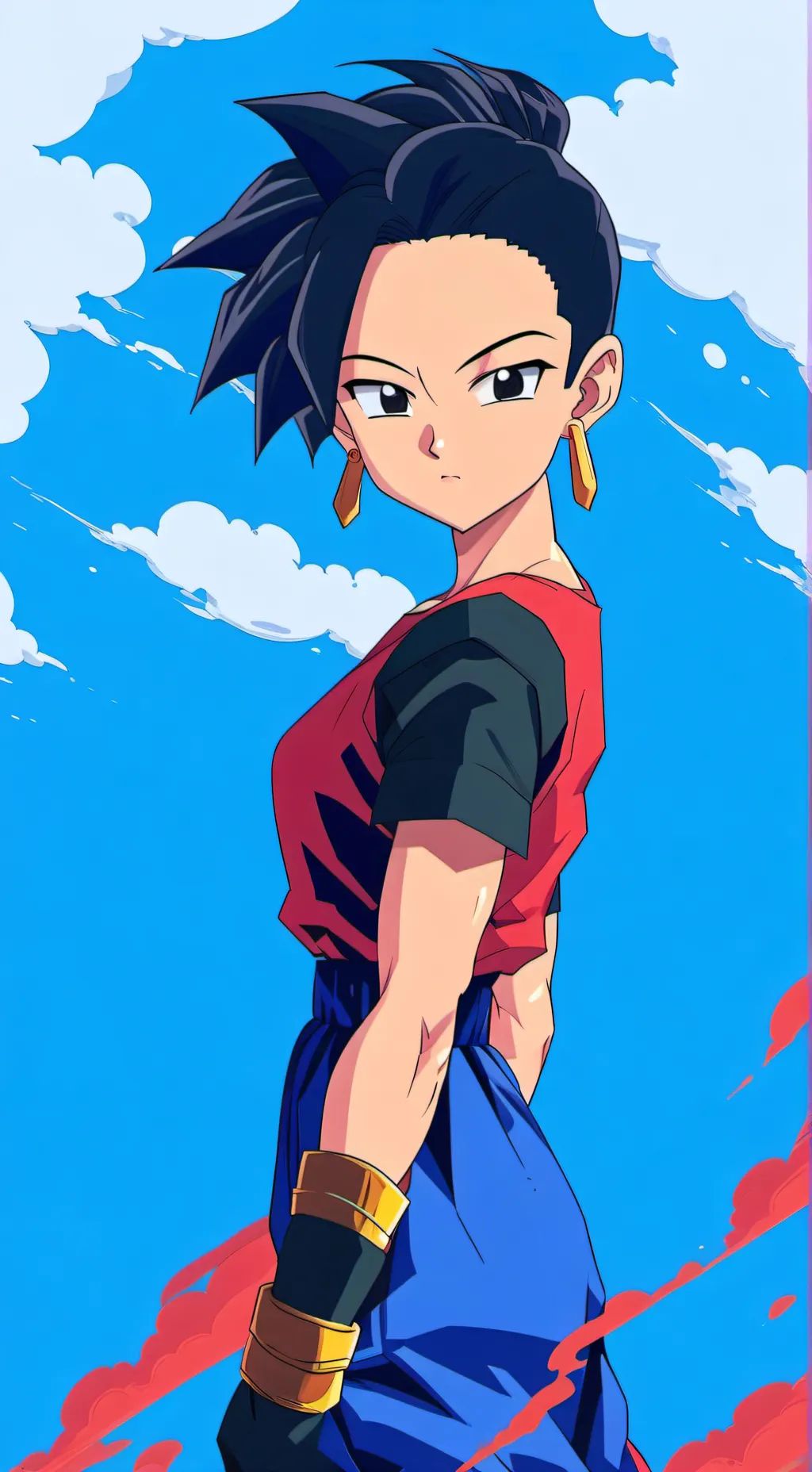 ai character: Kale background