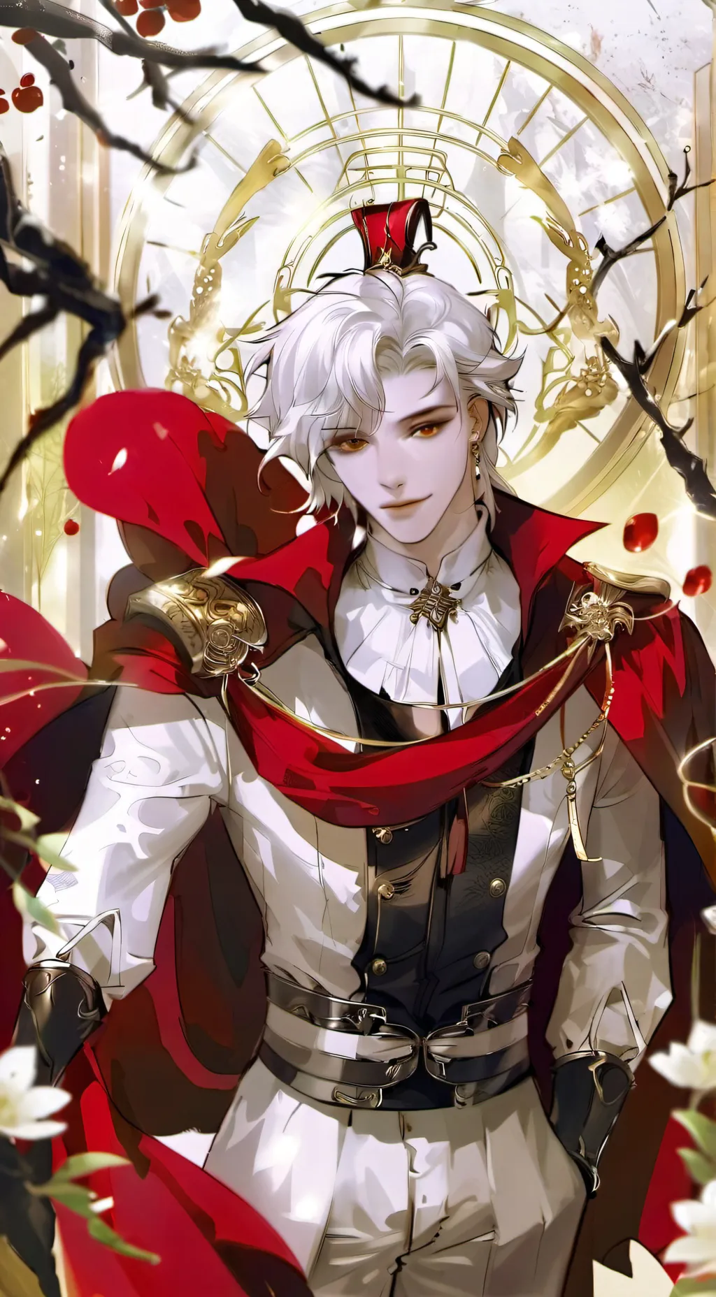 ai character: 𖤐˚∘˙✞Celio✞˚∘˙𖤐 background