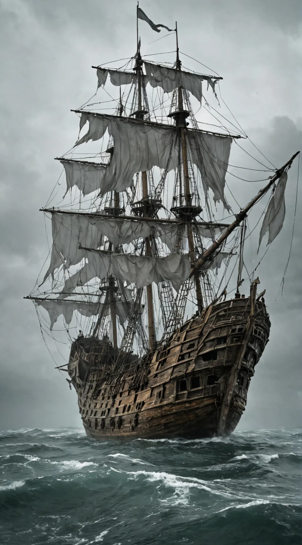 ai character: Ghost Ship background