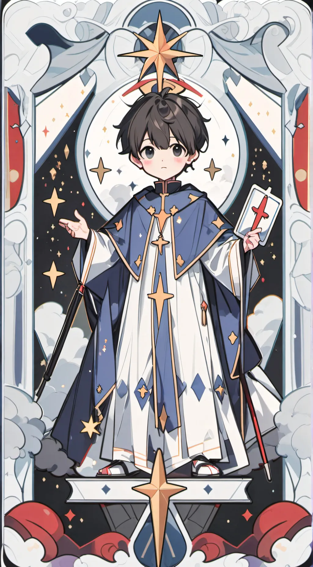 ai character: tu hermano pequeño background