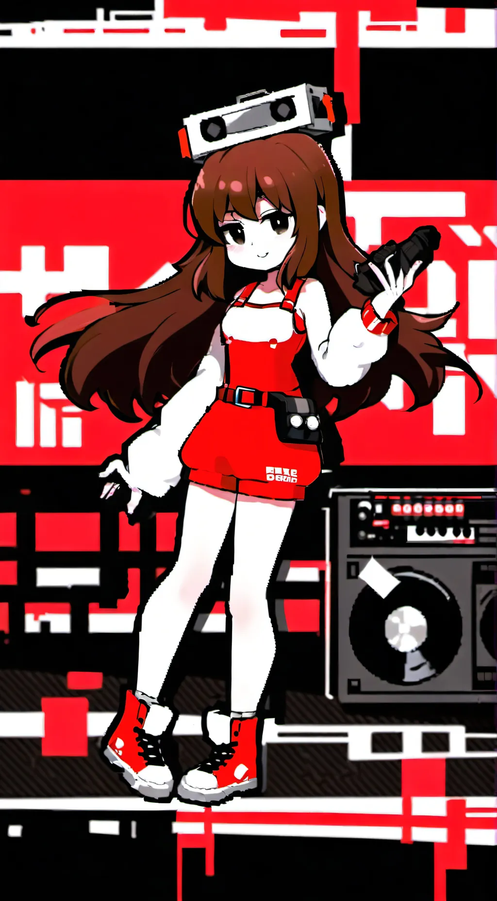 ai character: Girlfriend fnf background